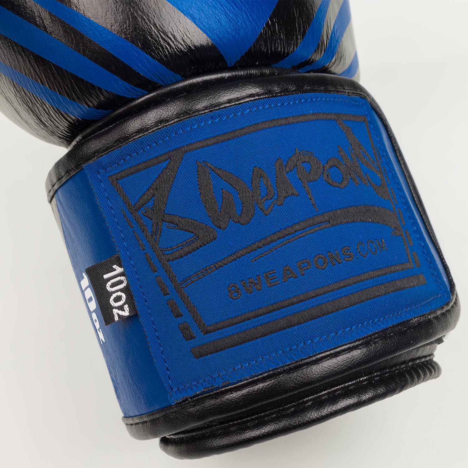 8 WEAPONS Boxing Gloves, Shift Competition, blue-black, 10 Oz