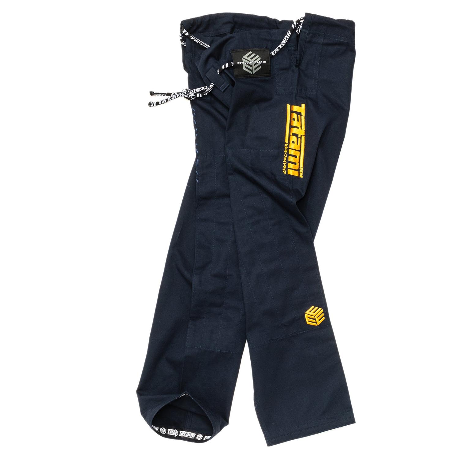 Tatami BJJ GI, Estilo Black Label, navy-gold, A1L