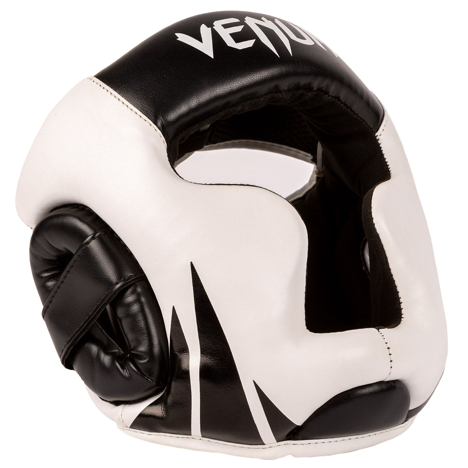 VENUM Head Guard, Kids, Challenger, black-white S/M