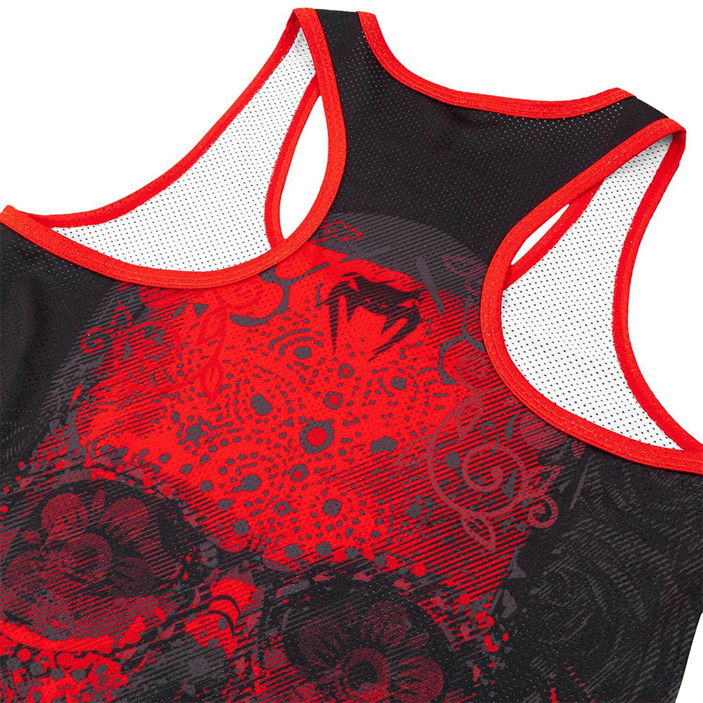 VENUM Tank Top, Damen, Santa Muerte, schwarz-rot, XS