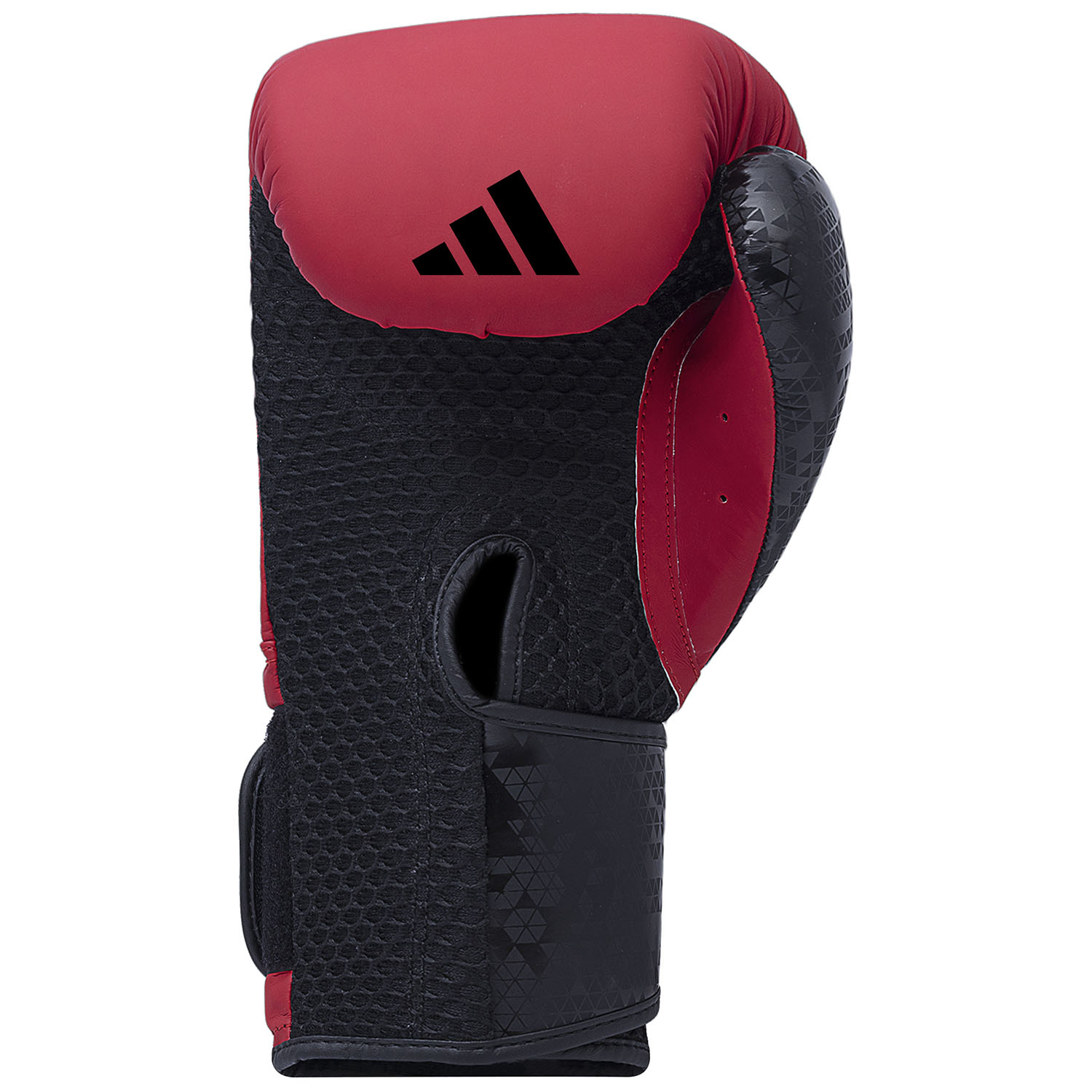 adidas Boxhandschuhe, Combat 50, rot-schwarz, 16 Oz