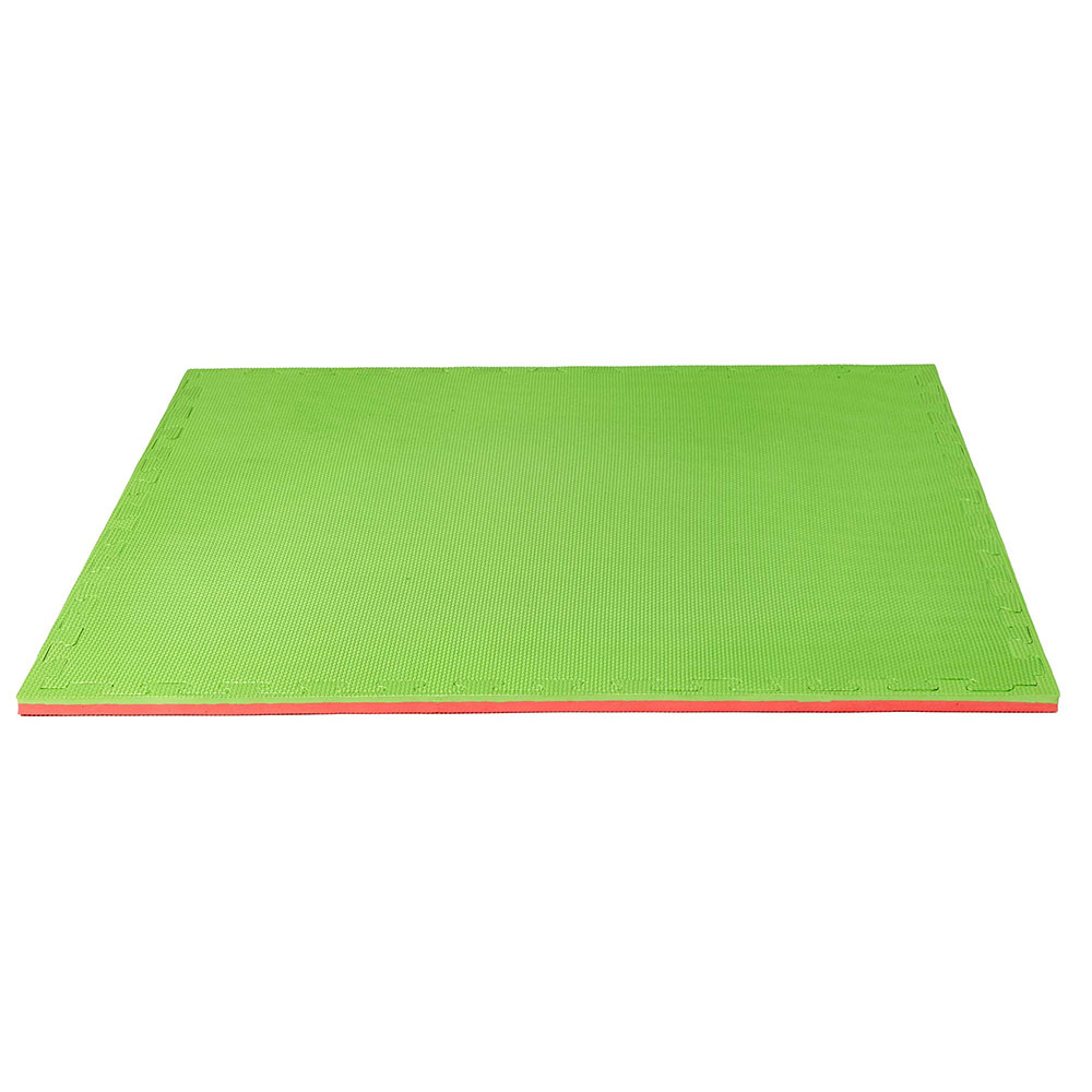 Ju-Sports Puzzle Mat, Econo Cross, red-green, 2 cm