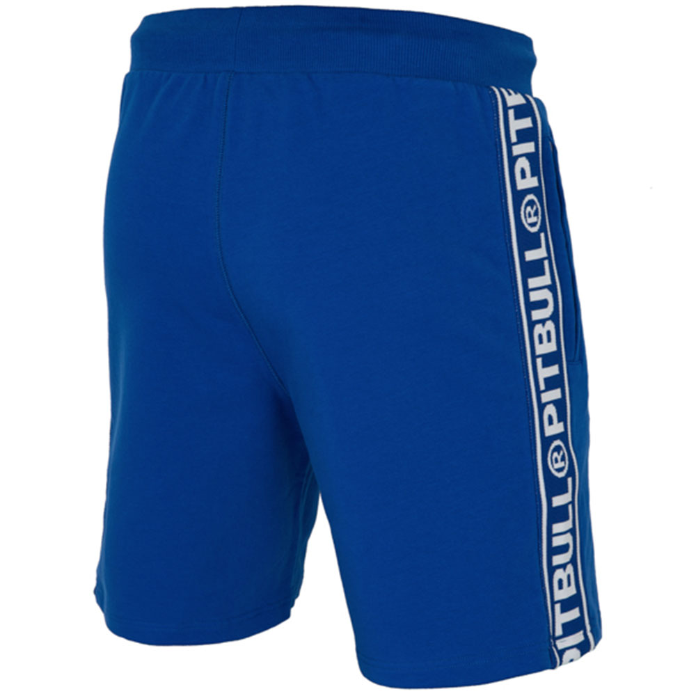Pit Bull West Coast Trainingshorts, Small Logo F. Terry, blau, XXL
