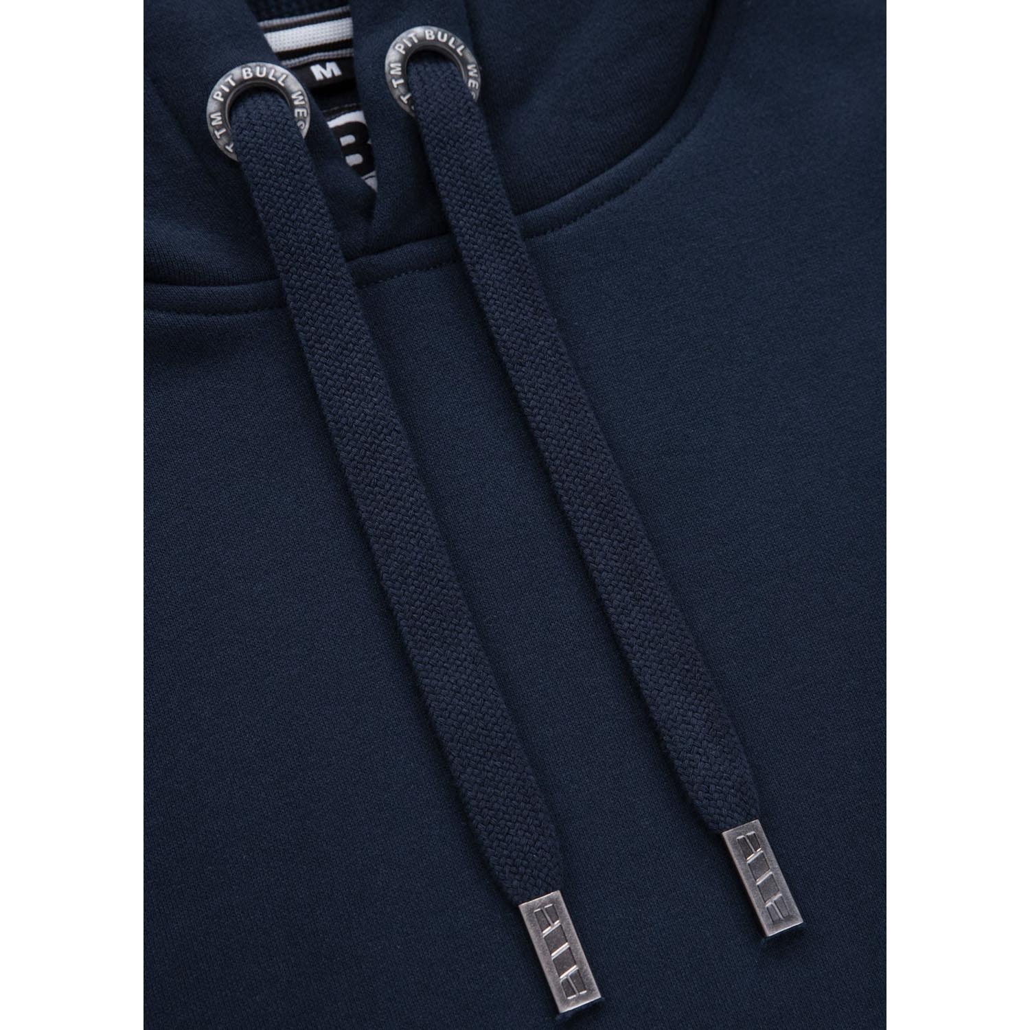 Pit Bull West Coast Hoody, Small Logo 21, navy, S