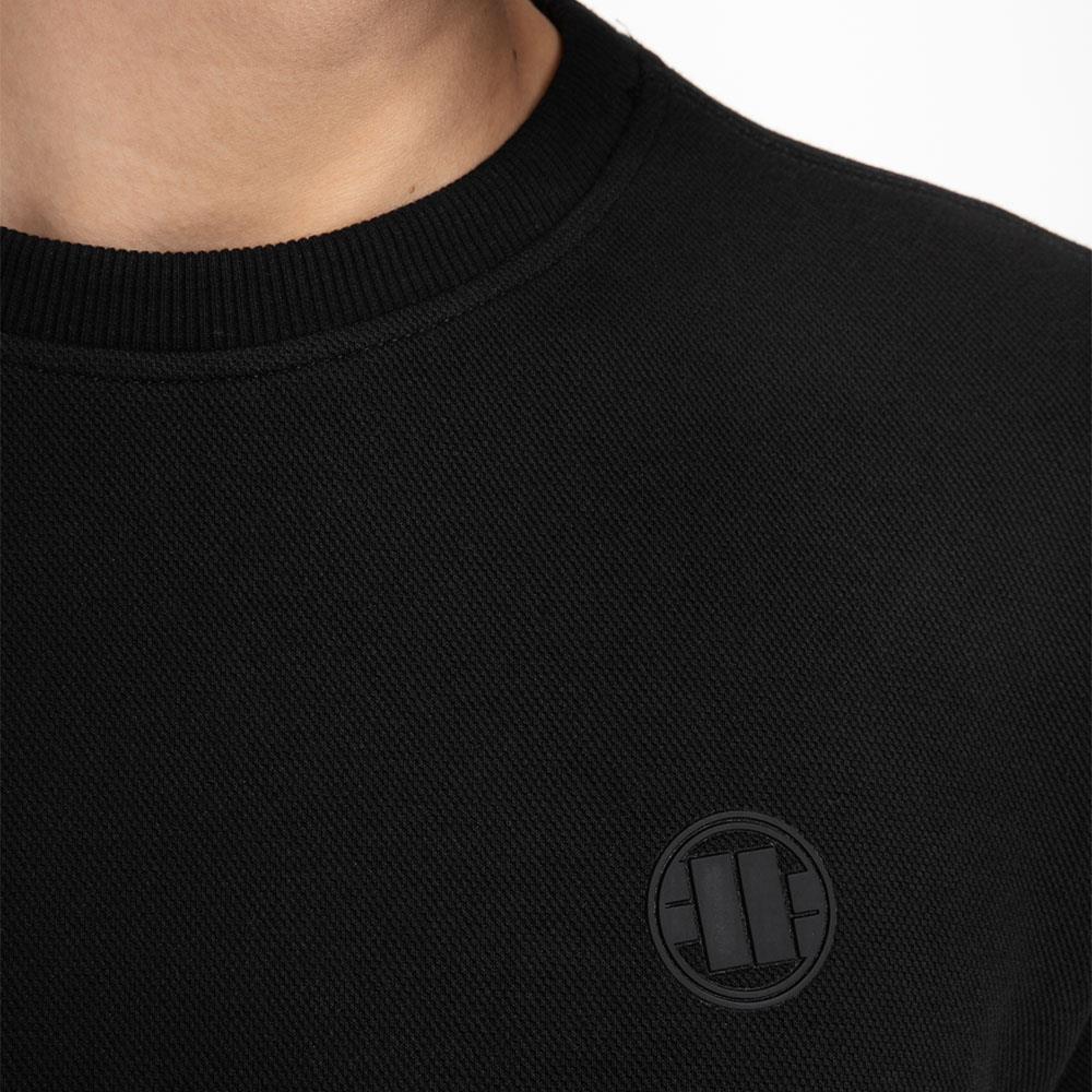 Pit Bull West Coast Pullover, Pique, Small Logo, black, XXL
