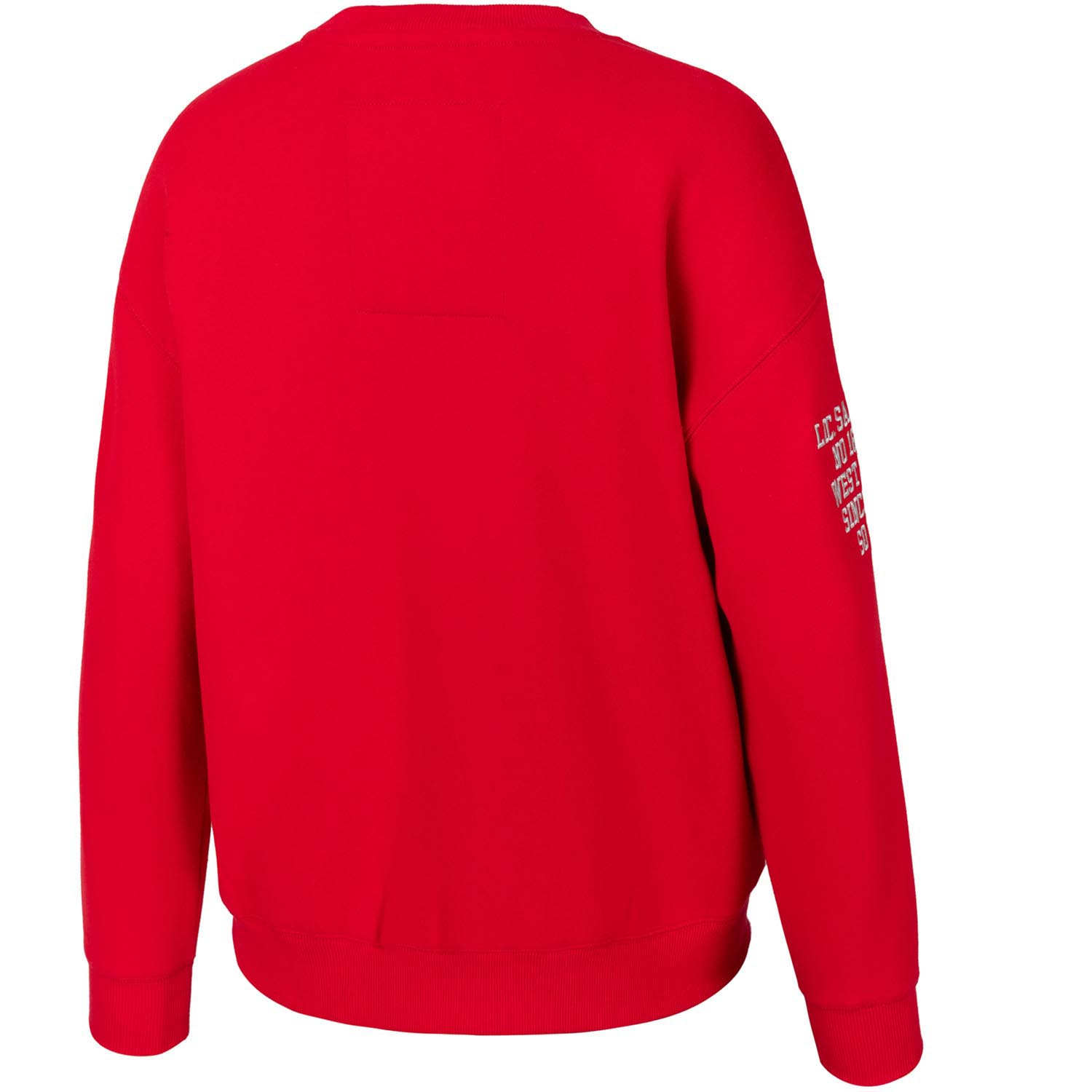 Pit Bull West Coast Crewneck, Women, Tyrian, red, XS