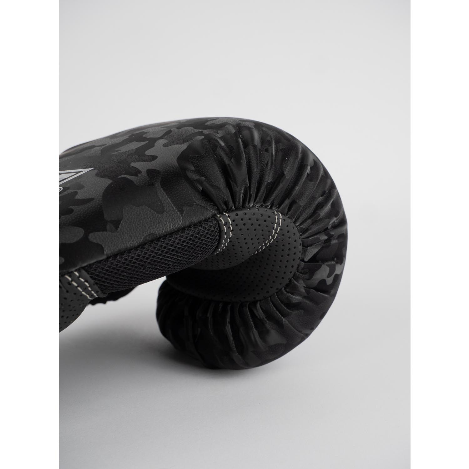 Metal Boxe Boxing Gloves, Mirror, camo-black, 16 Oz
