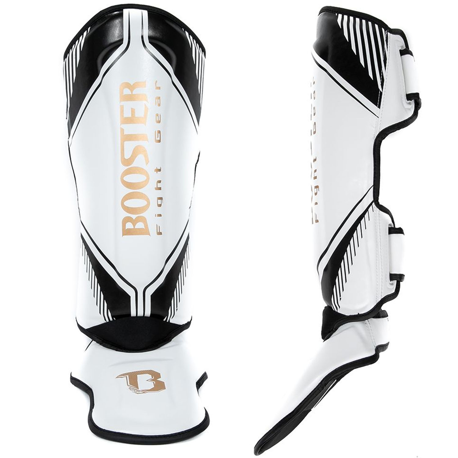 Booster Shin Guards, Bangkok Series 2, white, XL