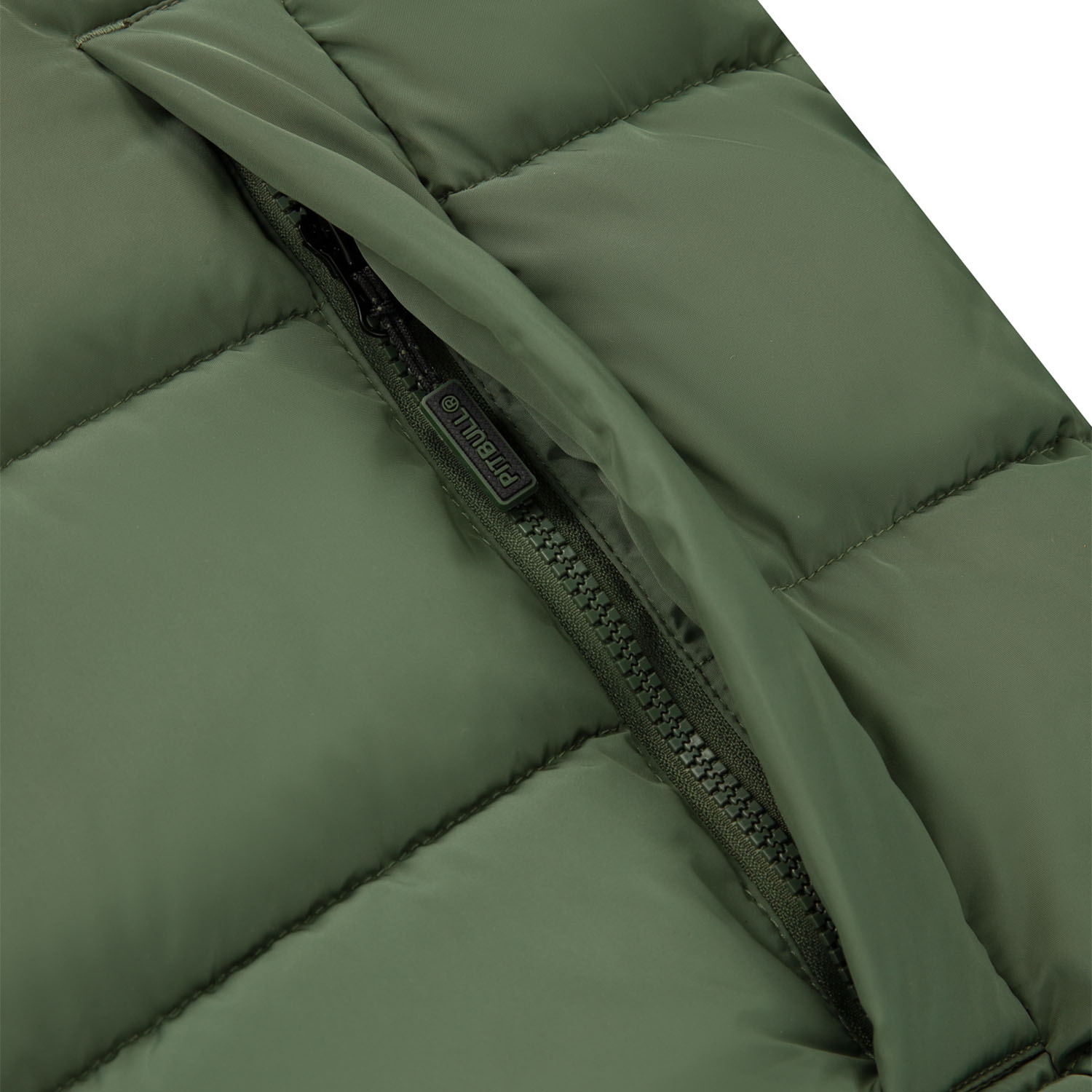 Pit Bull West Coast Jacke, Padded Hooded Airway 4, olive XXXL