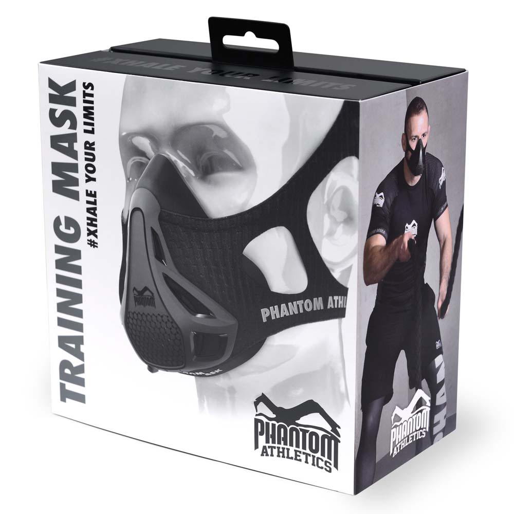 Phantom Athletics Training Mask, black, L