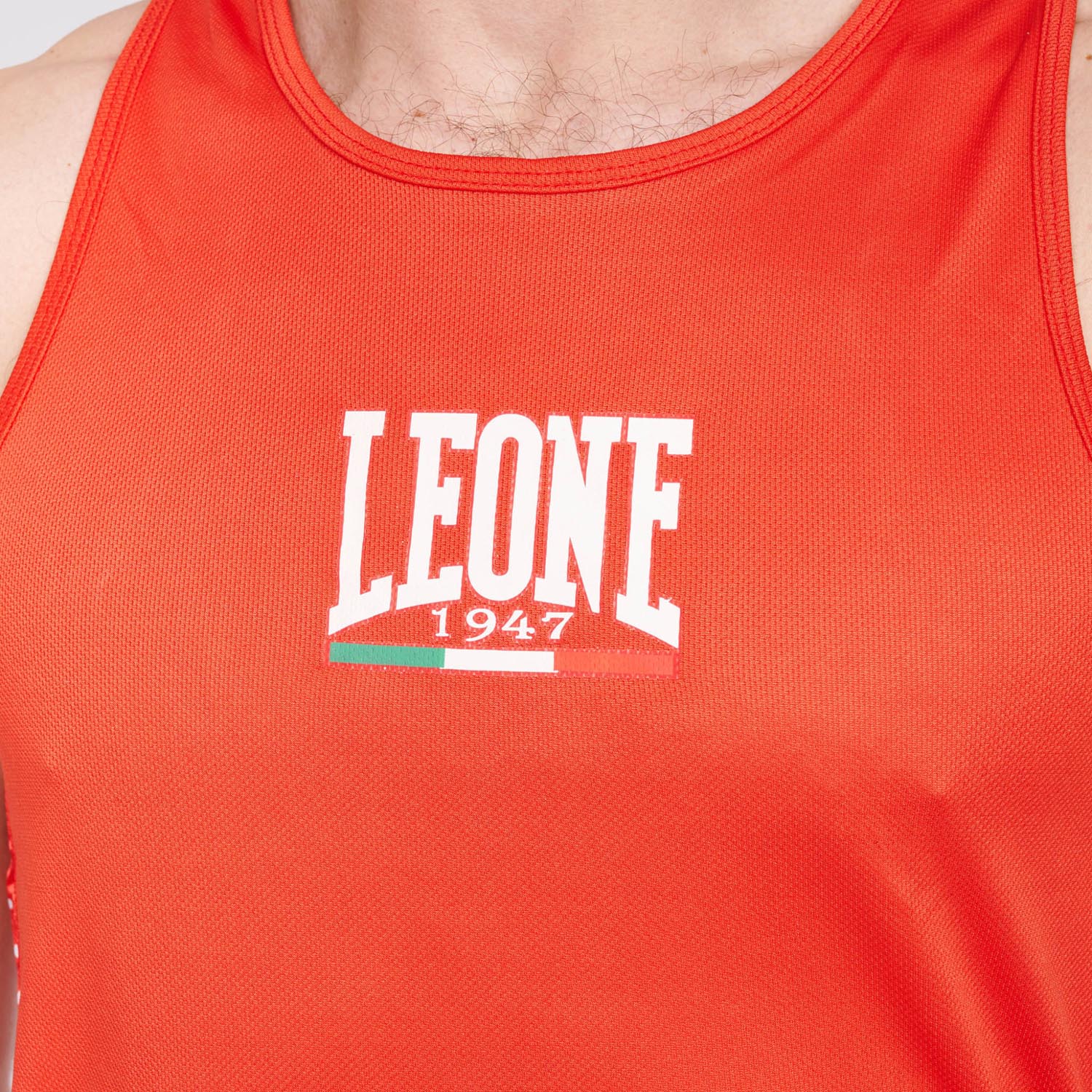 LEONE Boxing Top, Singlet, Boxing, AB726, red, M