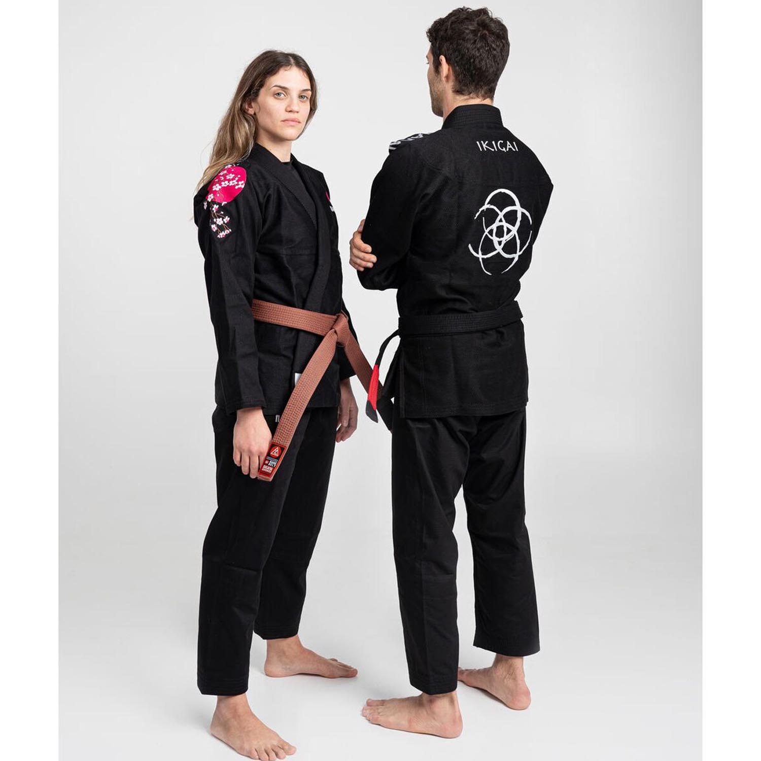 Nakama BJJ GI, Damen, Shirubia, schwarz, F1
