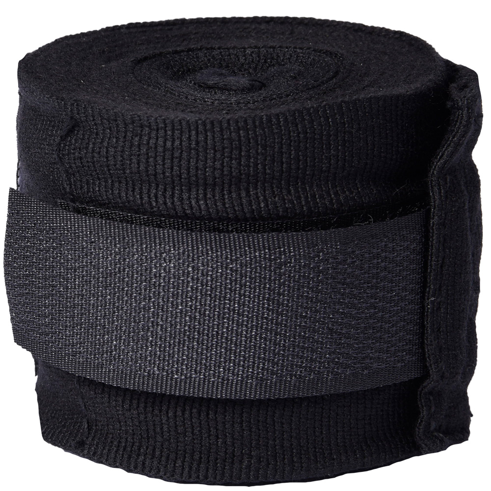 8 WEAPONS Hand Wraps, semi-elastic, 5 m, black