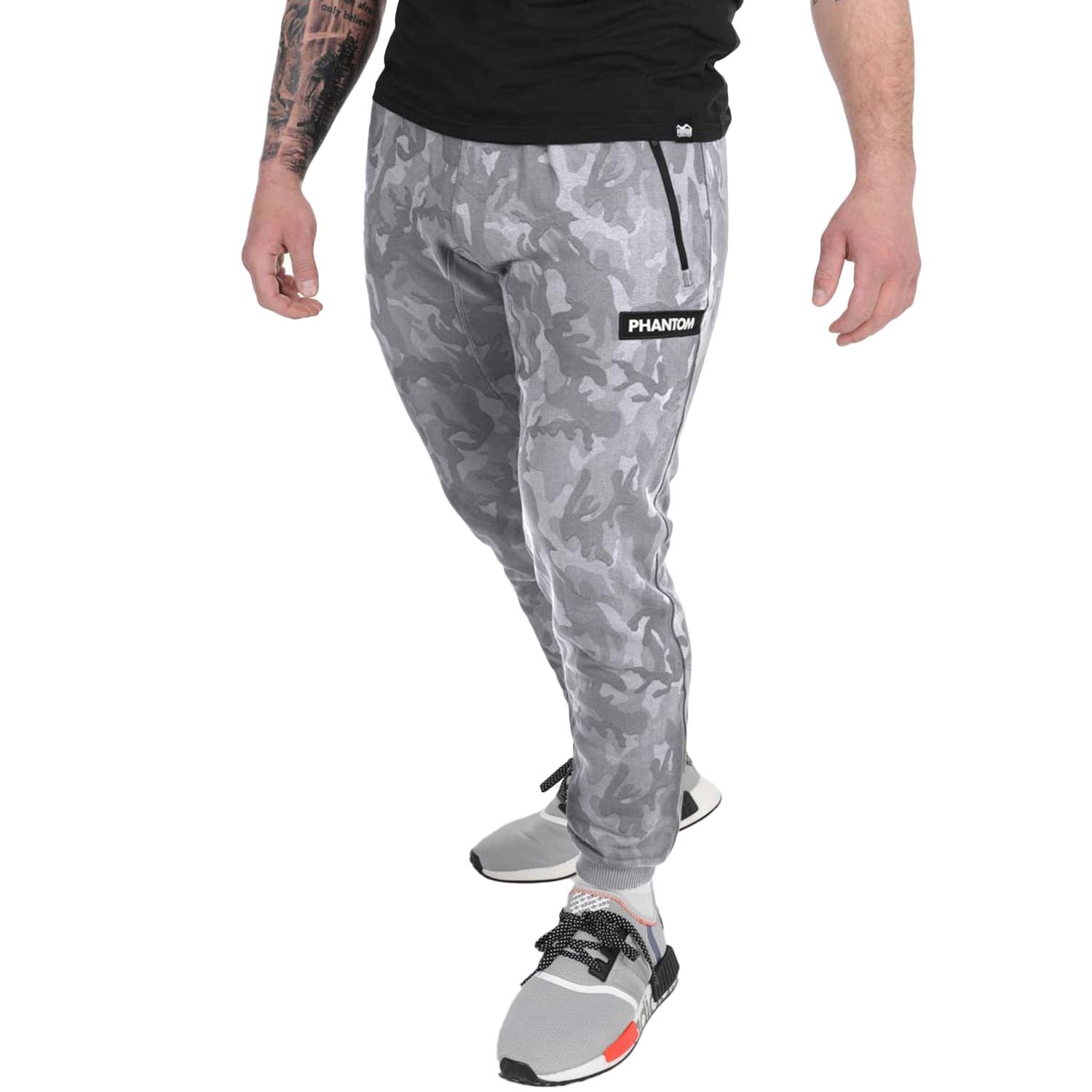 Phantom Athletics Jogginghosen, Radar, camo-grau, S