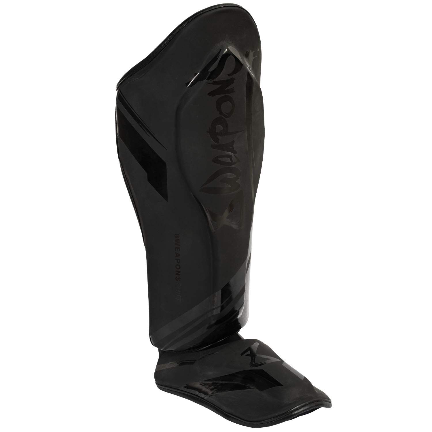 8 WEAPONS Shin Guards, Shift, black-matt, L