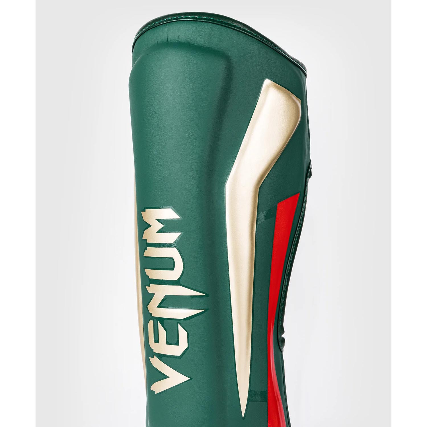 VENUM Shinguards, Elite, green-gold-red, XL