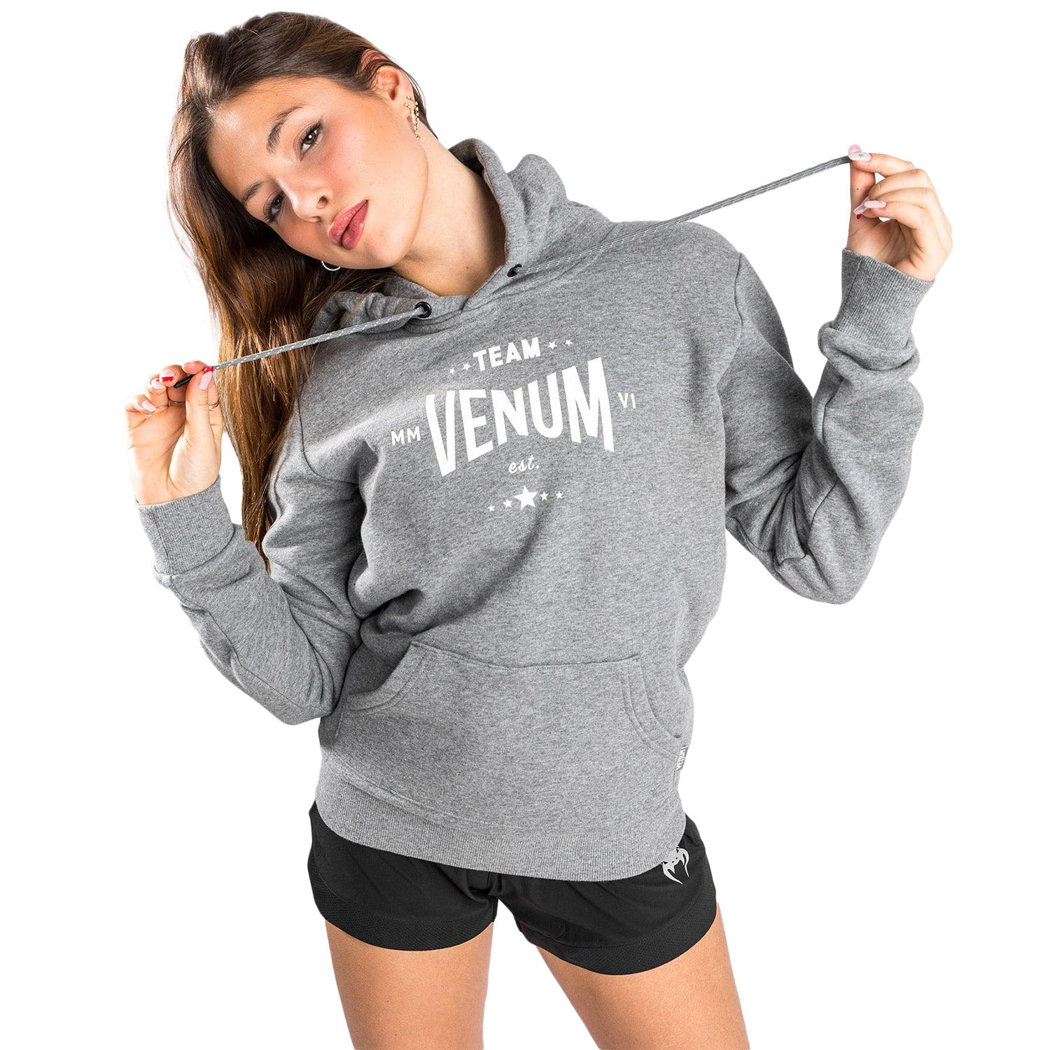VENUM Hoody, Women, Team 2.0, grey, S