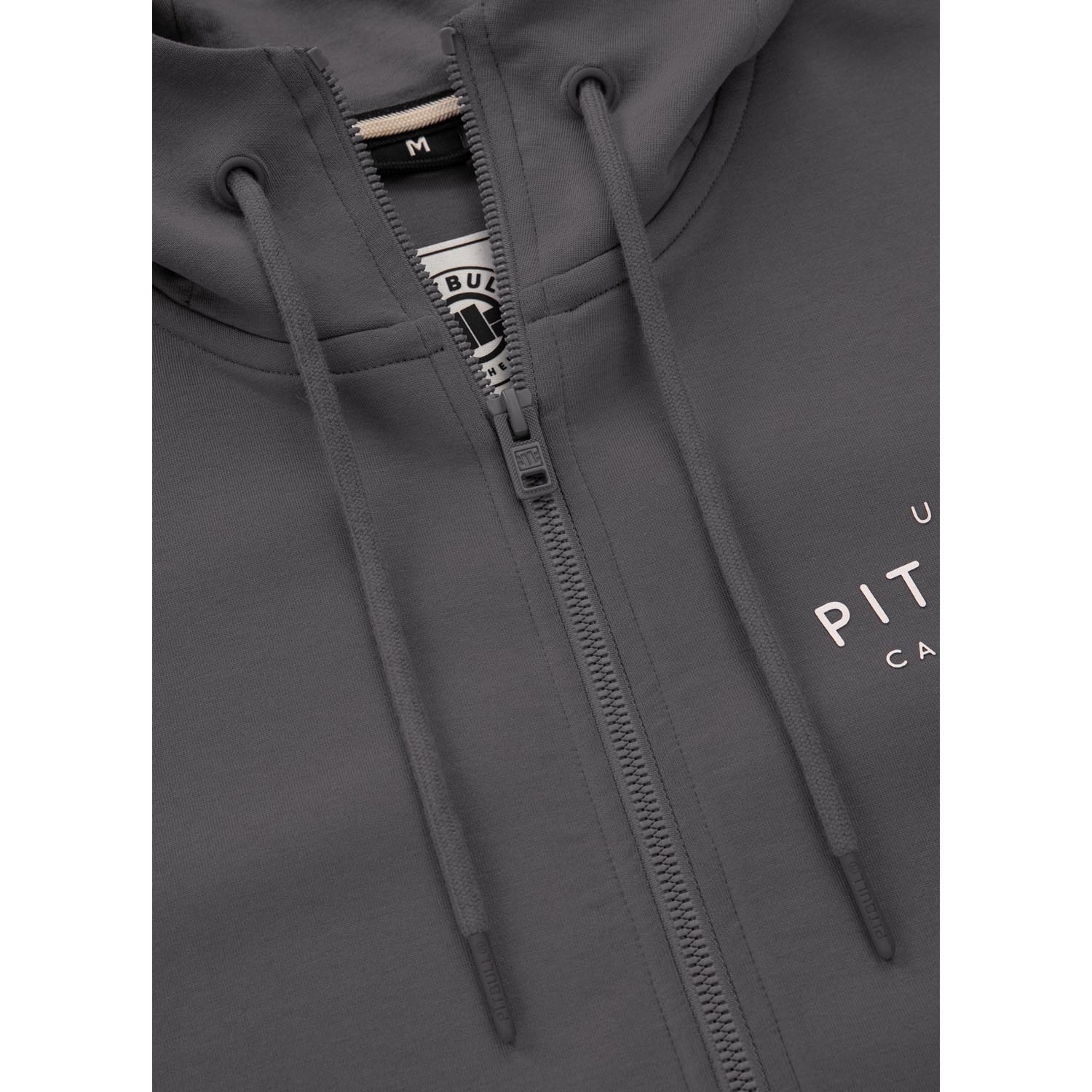 Pit Bull West Coast Zip Hoody, Sampson, grey, XXXL