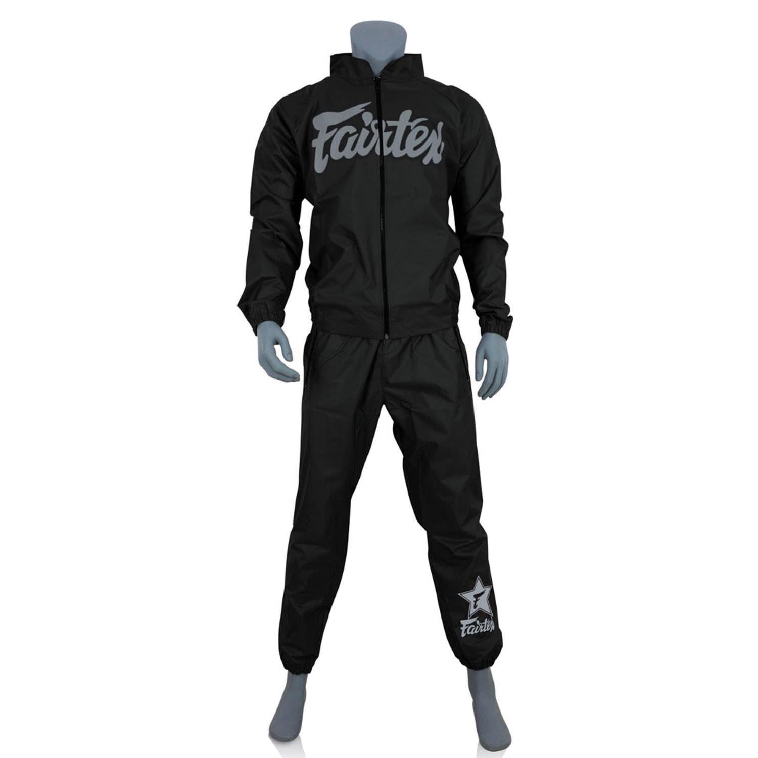 Fairtex Sauna Suits, VS3, black-grey, L
