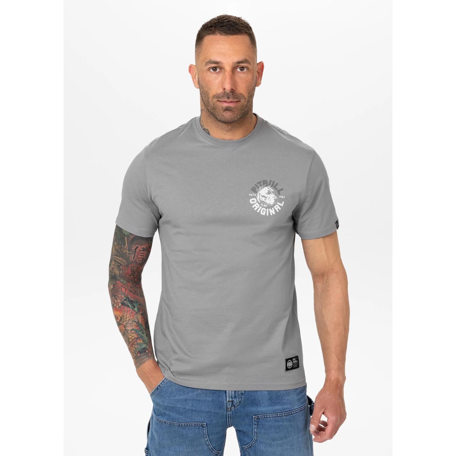 Pit Bull West Coast, T-Shirt, Dog, SD, grey, XXXL