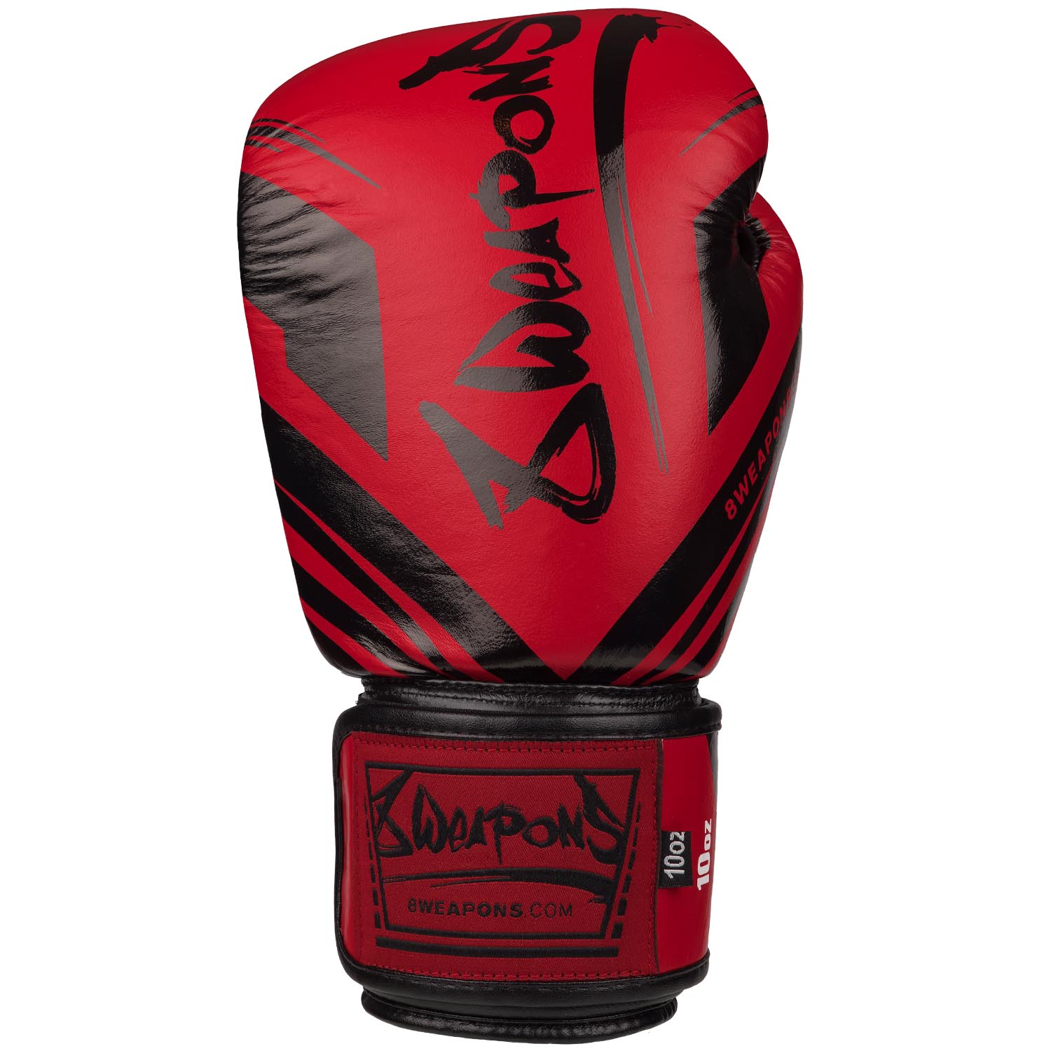 8 WEAPONS Boxing Gloves, Shift Competition, red-black, 10 Oz