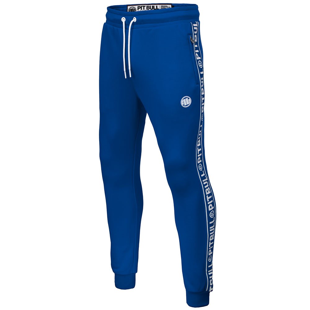 Pit Bull West Coast Jogginghose, Tape Logo, blau, XXXL