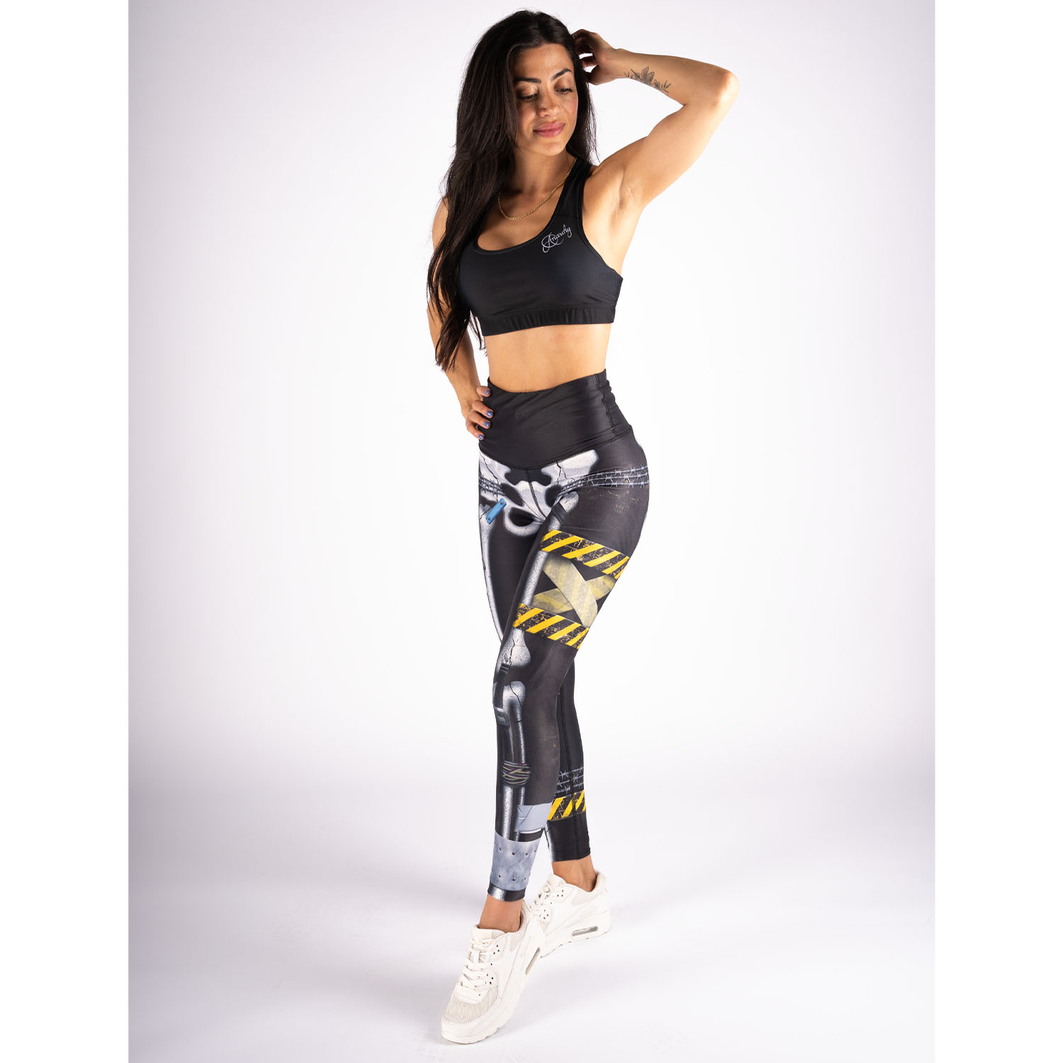 Anarchy Apparel Leggings, Bare Bones L