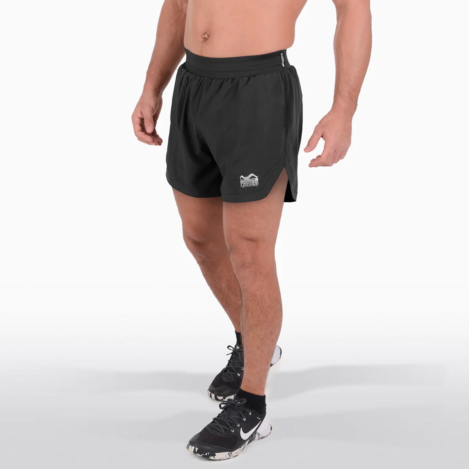 Phantom Athletics MMA Fight Shorts, Laser X, black, S