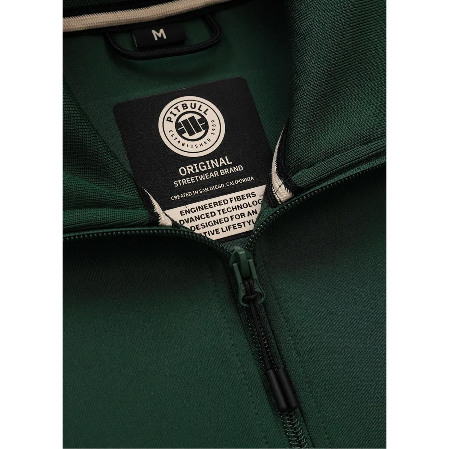 Pit Bull West Coast Trainingsjacke, Powers, grün, XL