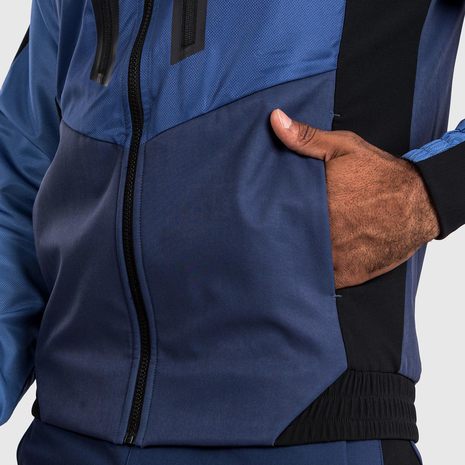 VENUM Trainingsjacke, Laser 3.0, schwarz-blau, XXL