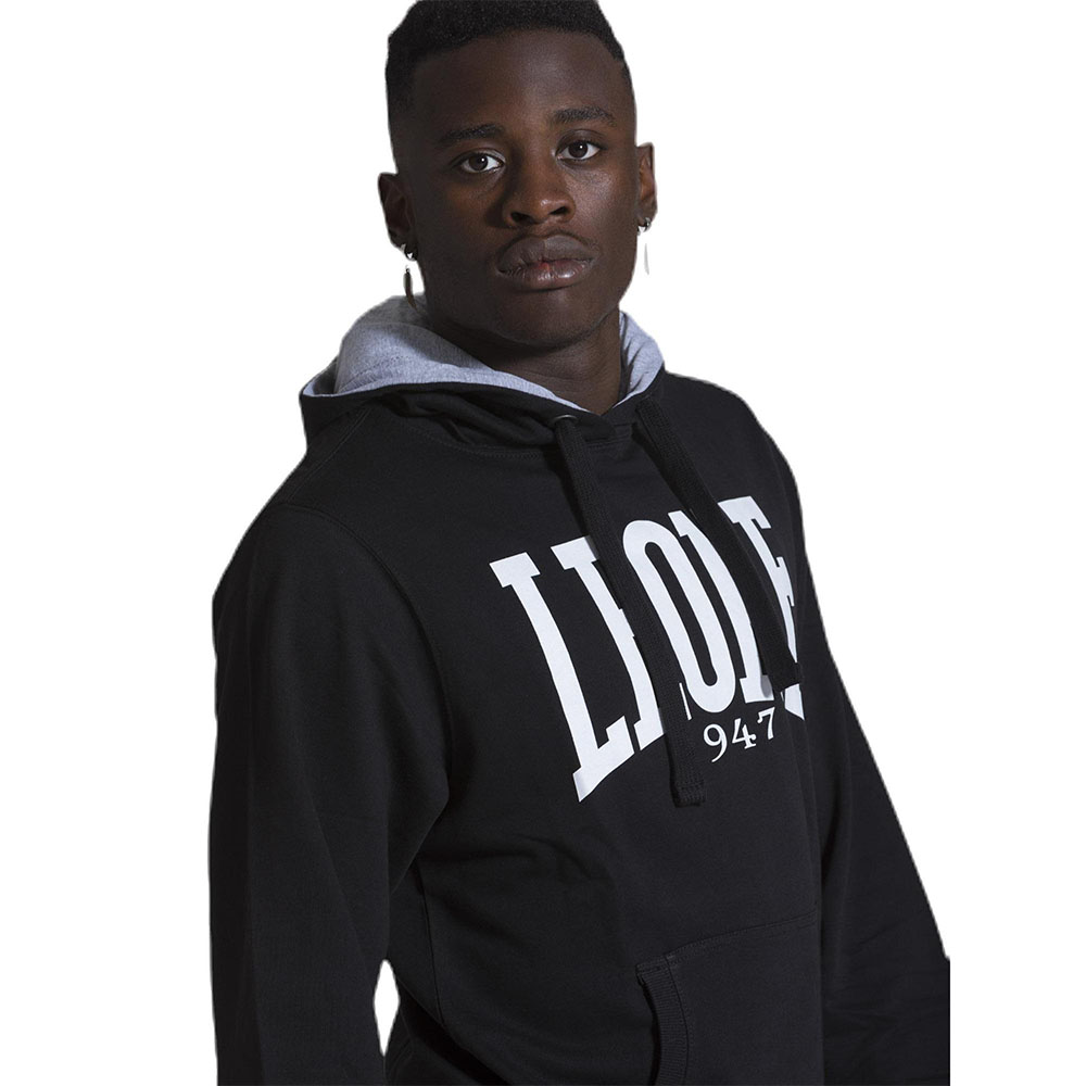 LEONE Hoody, Basic, schwarz, L