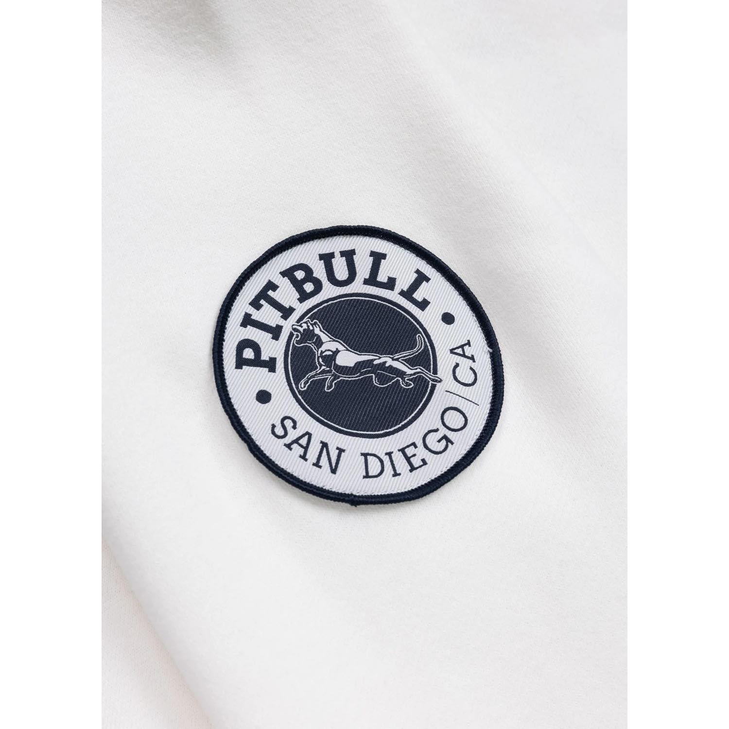 Pit Bull West Coast Crewneck, Norton, white, XXXL