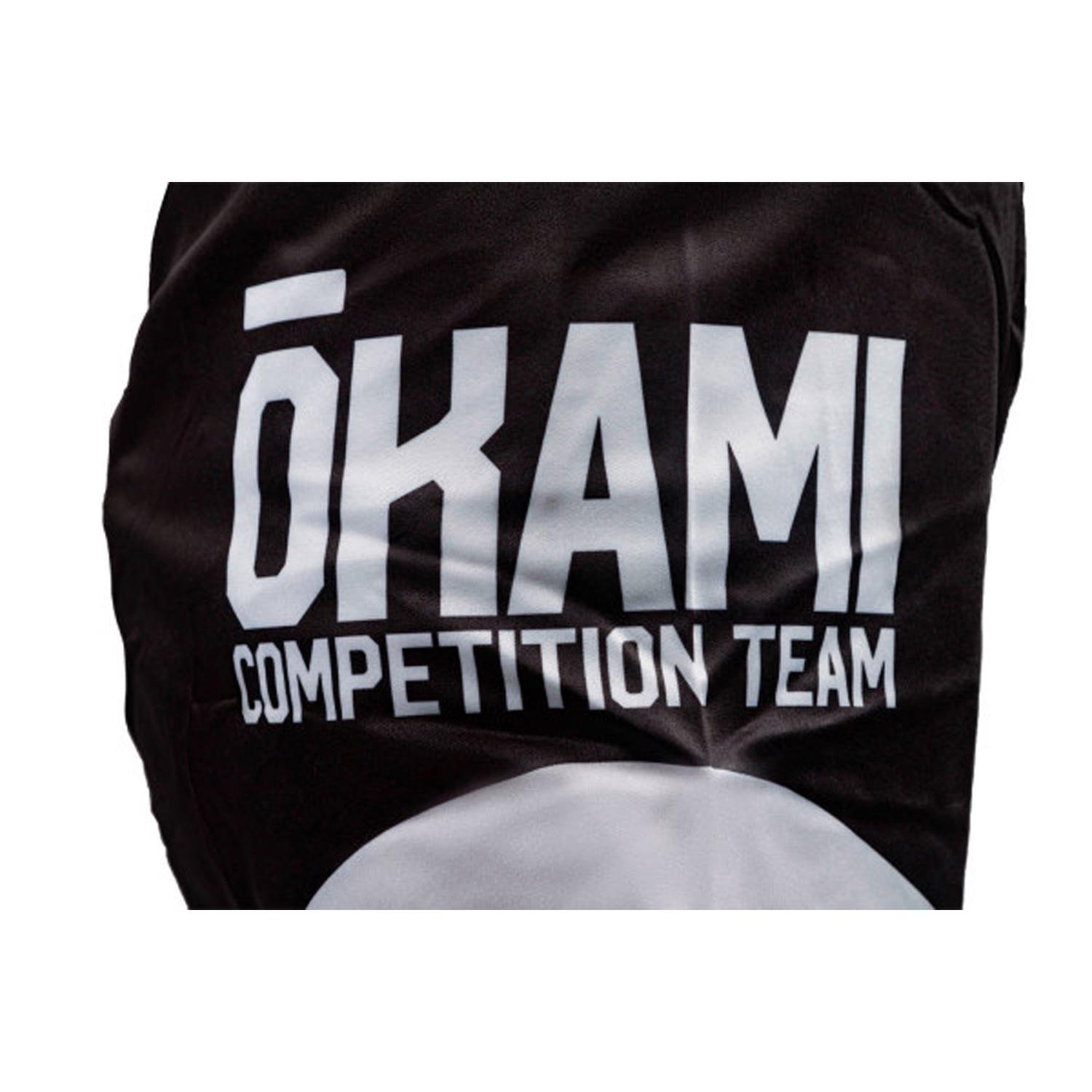 OKAMI MMA Fight Shorts, Competition Team, weiß, S