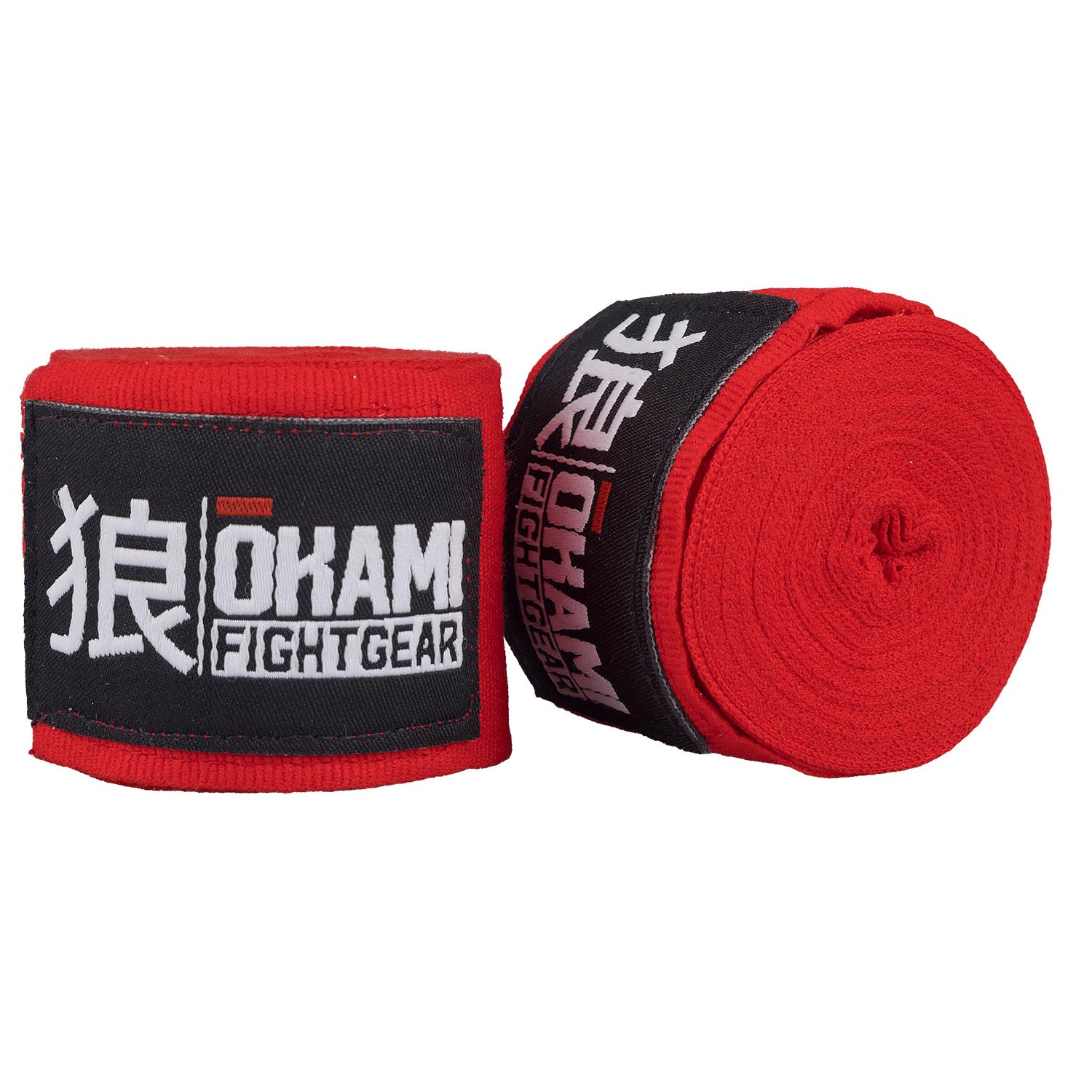 OKAMI Boxbandagen, red, halbelastisch 460 cm