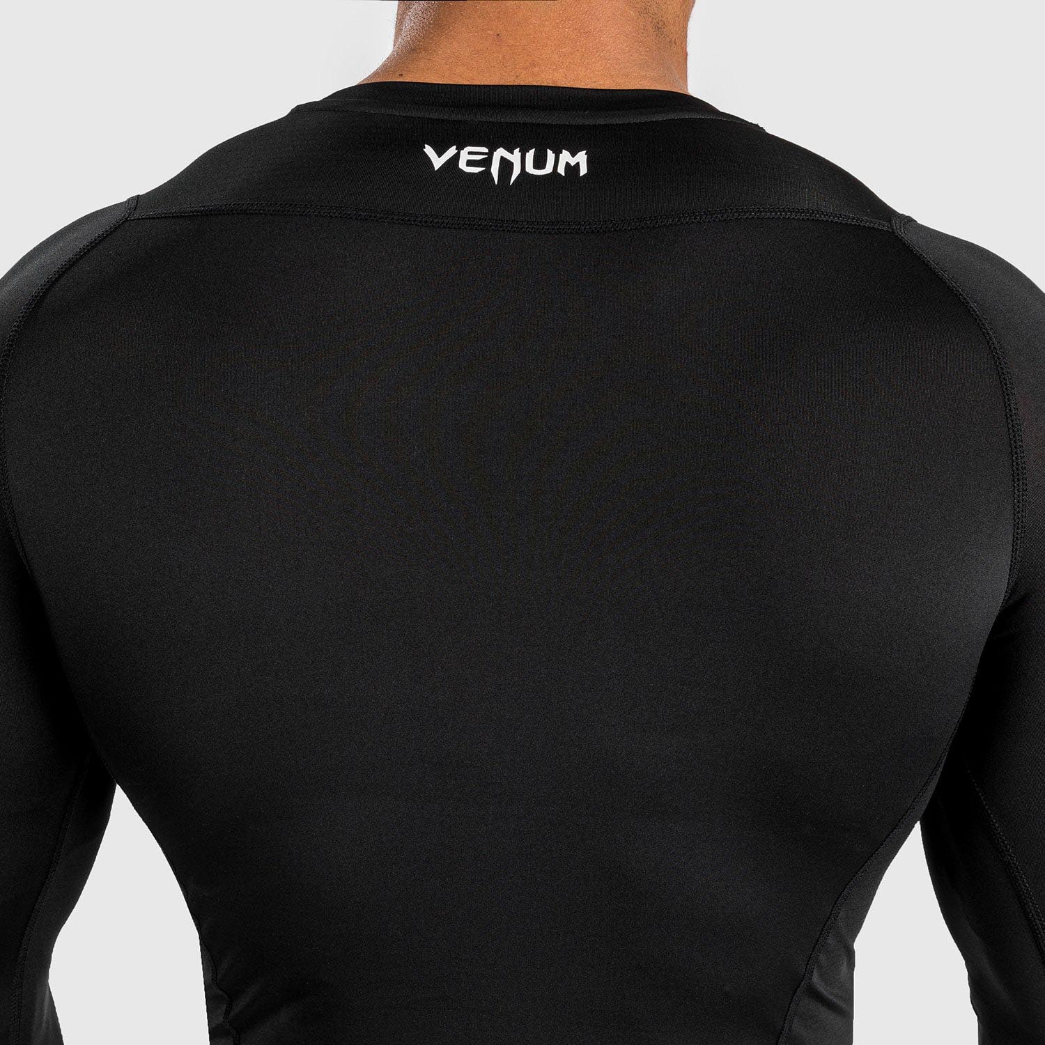VENUM Rashguard, L/S, Attack, black-grey, S