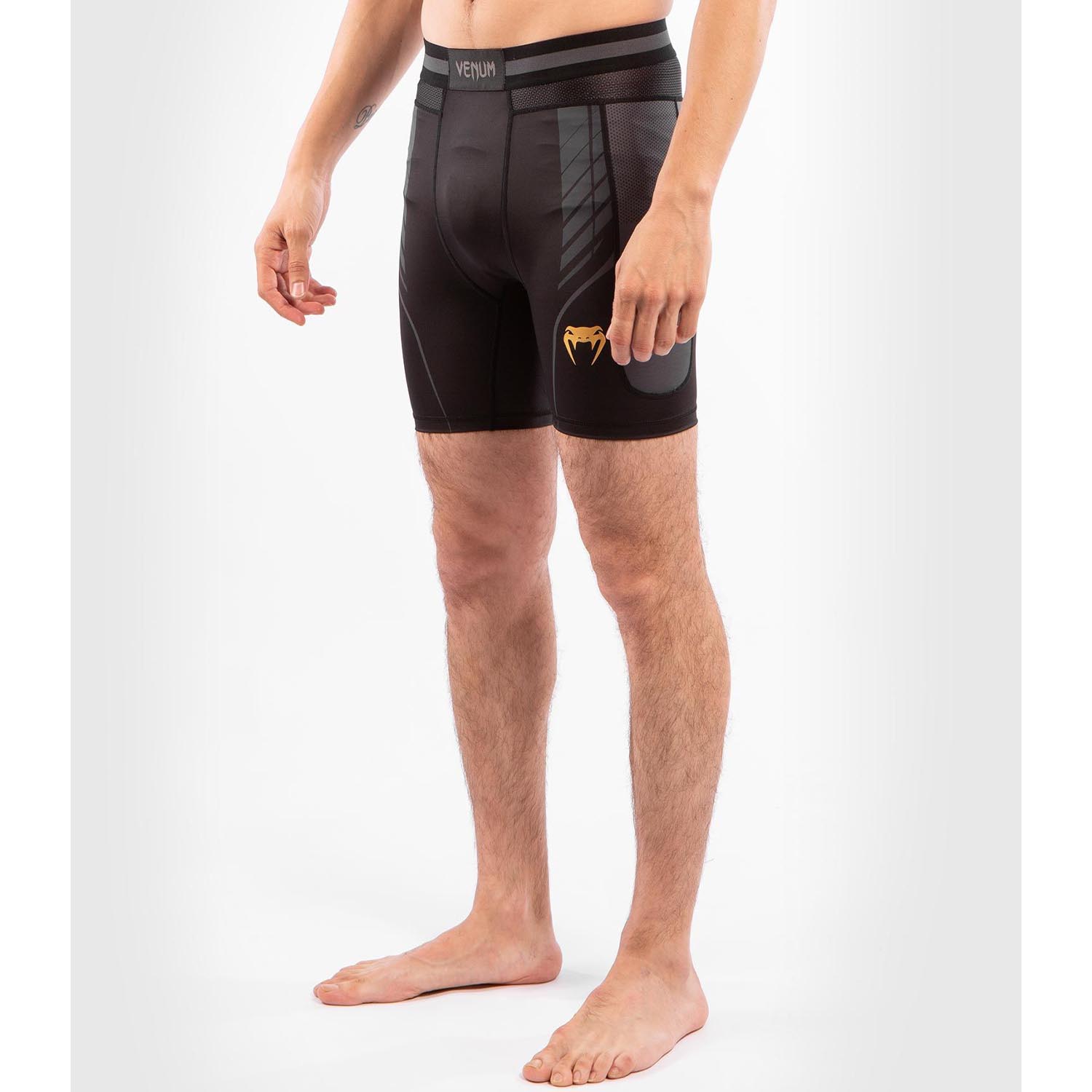 VENUM Compression Shorts, Athletics, black-gold, XXL