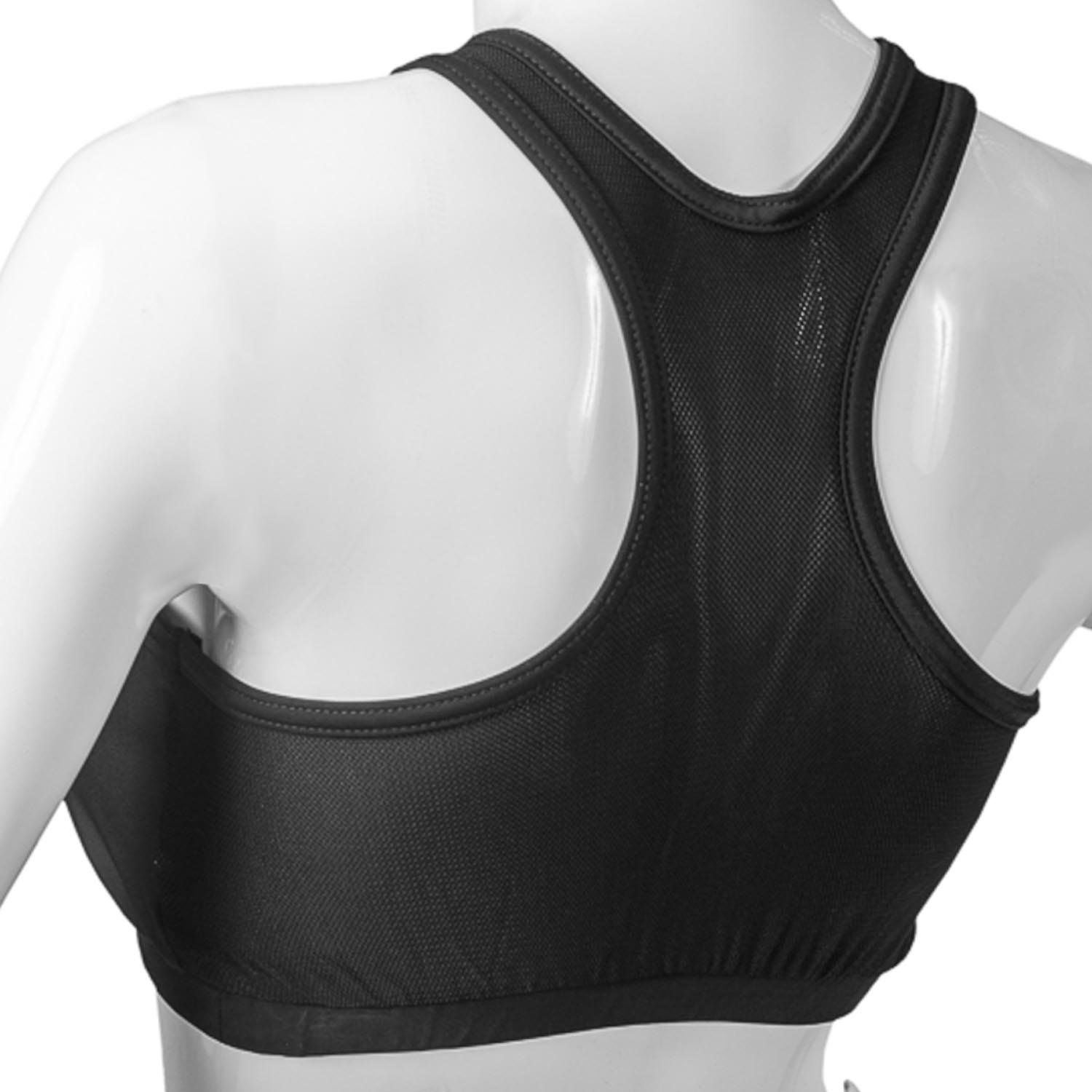 Metal Boxe Chest Protector, black, L