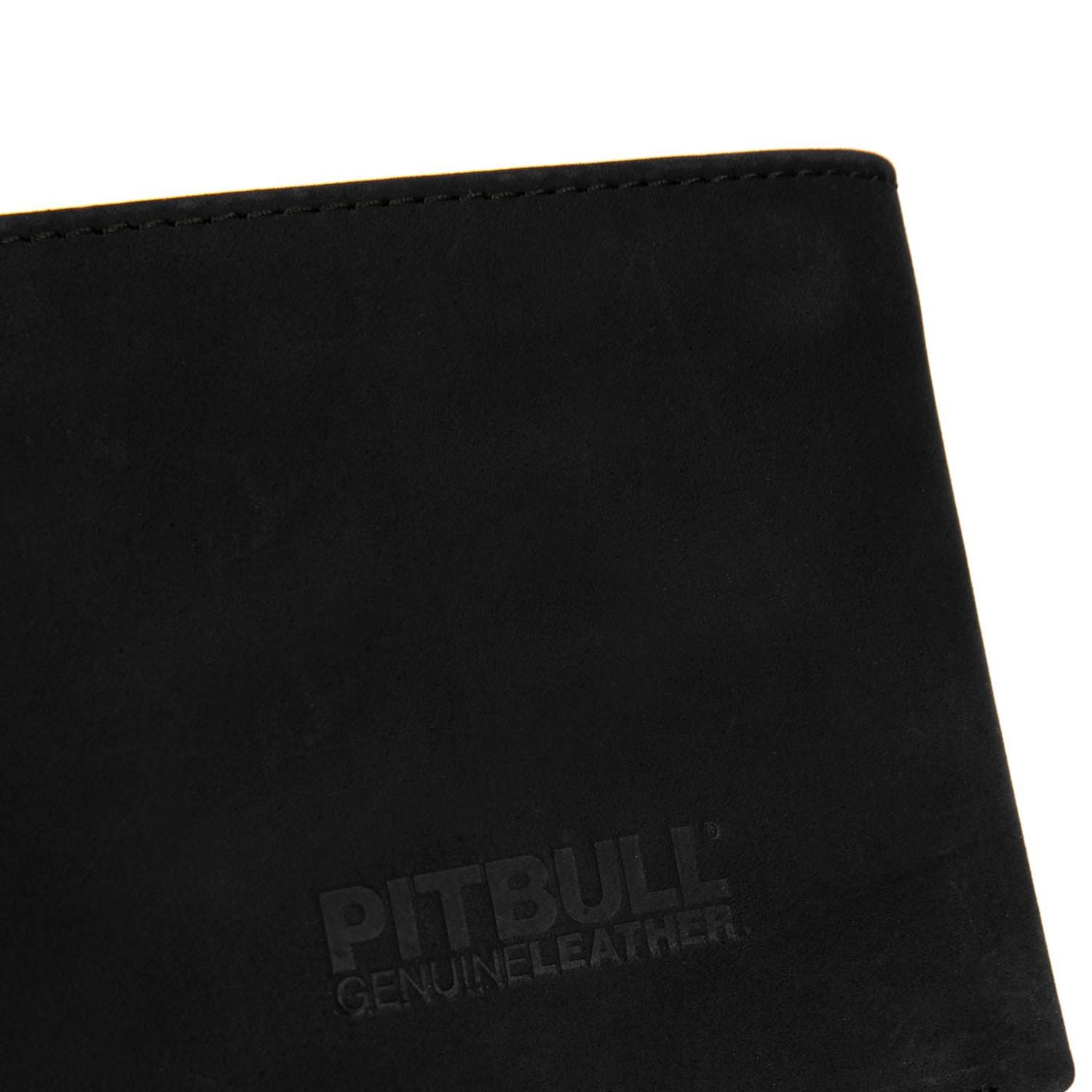 Pit Bull West Coast Portemonnaie, Lin Wood 2, Leder, schwarz