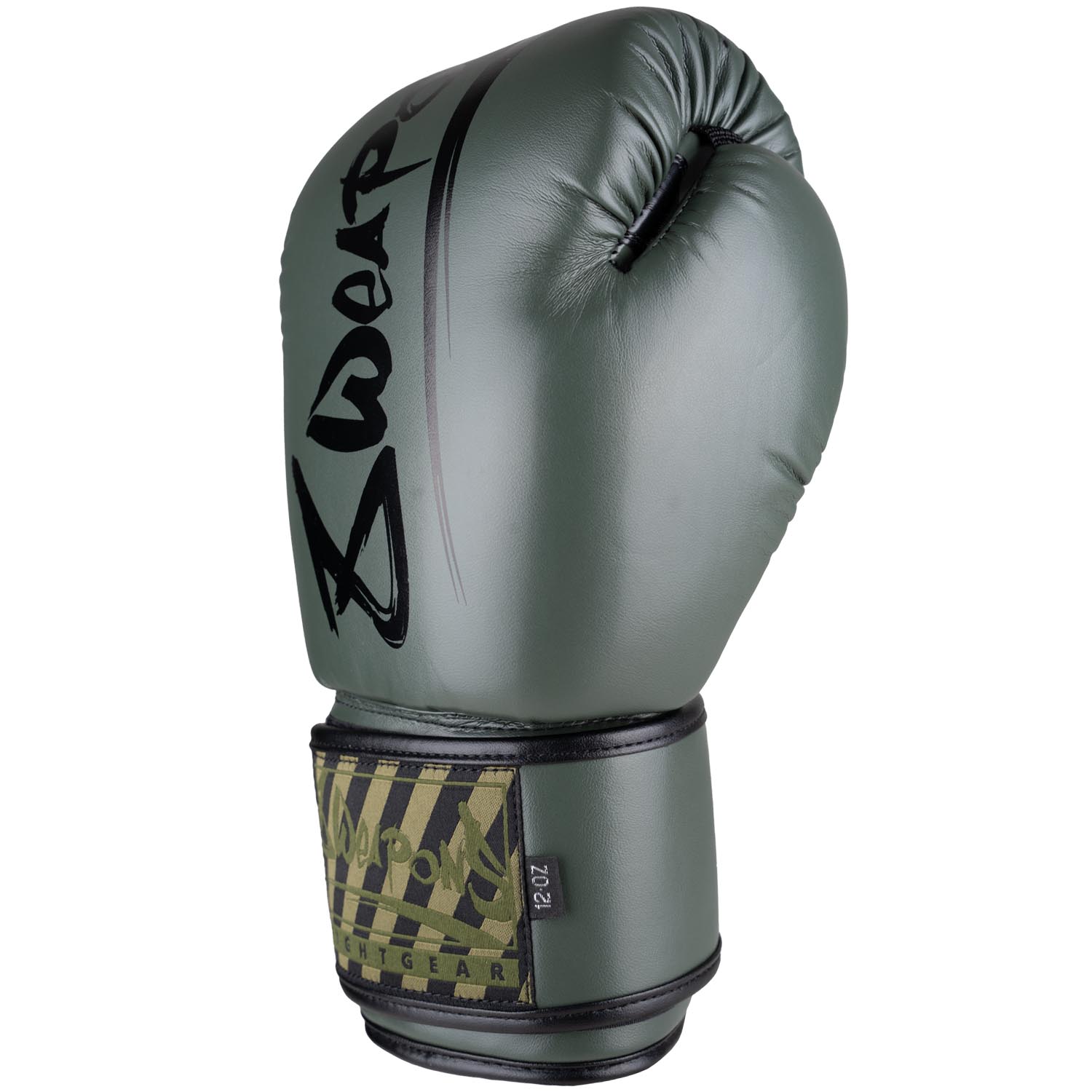 8 WEAPONS Boxing Gloves, Unlimited 2.0, olive-black, 12 Oz