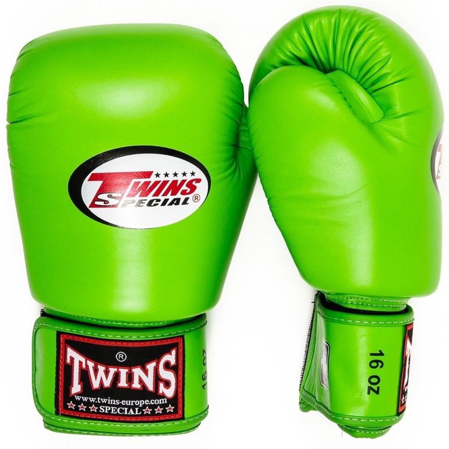 TWINS Special Boxing Gloves, BGBL3, lime, 12 Oz