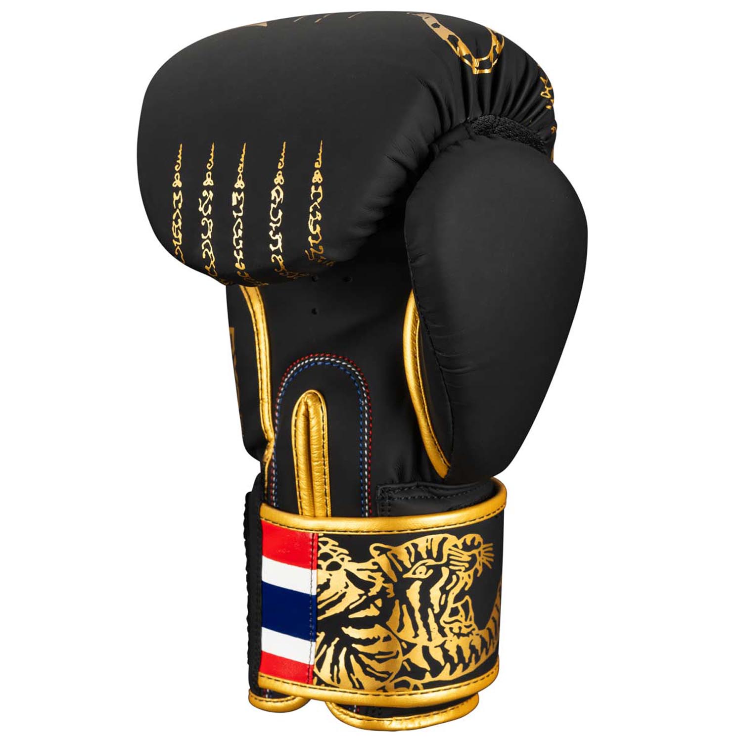Phantom Athletics Boxing Gloves, Muay Thai, black-gold, 16 Oz