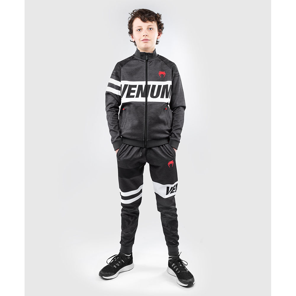 VENUM Training Jacket, Kids, Bandit, black-grey, 8 Y