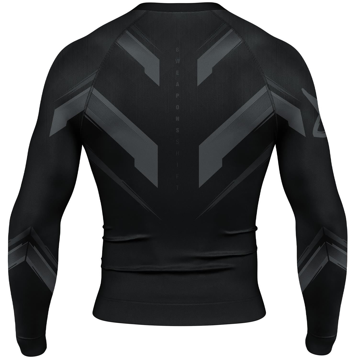 8 WEAPONS Rashguard, L/S, Shift, black-black, M