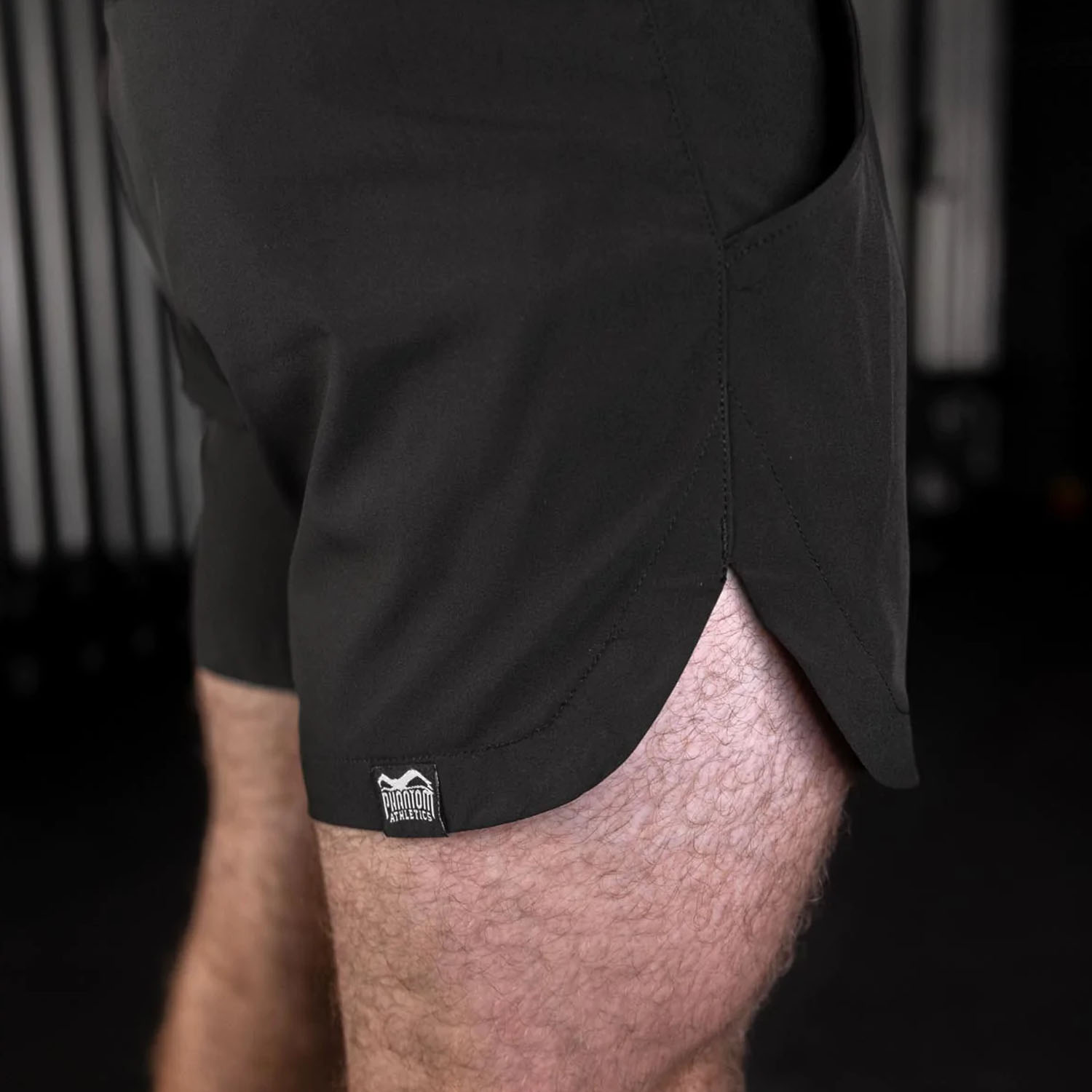 Phantom Athletics Fitness Shorts Laser ONE, schwarz, S