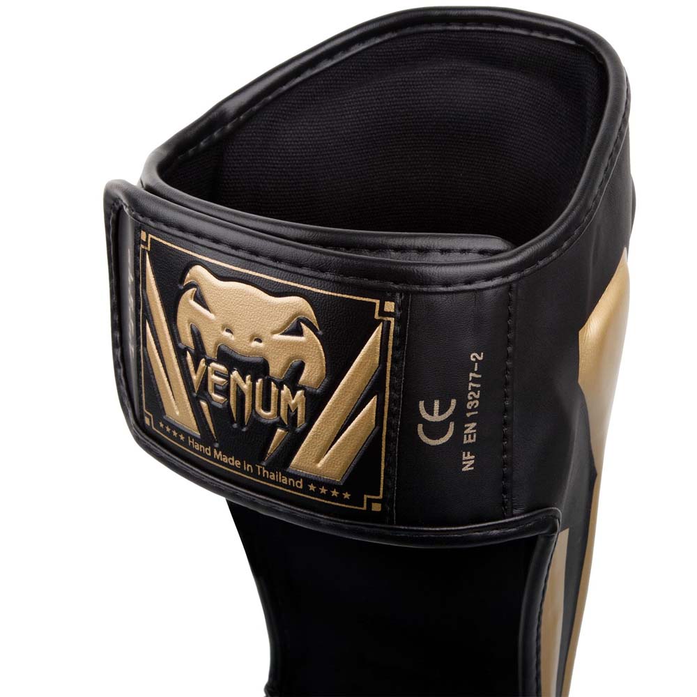 VENUM Schienbeinschoner, Elite, schwarz-gold, XL