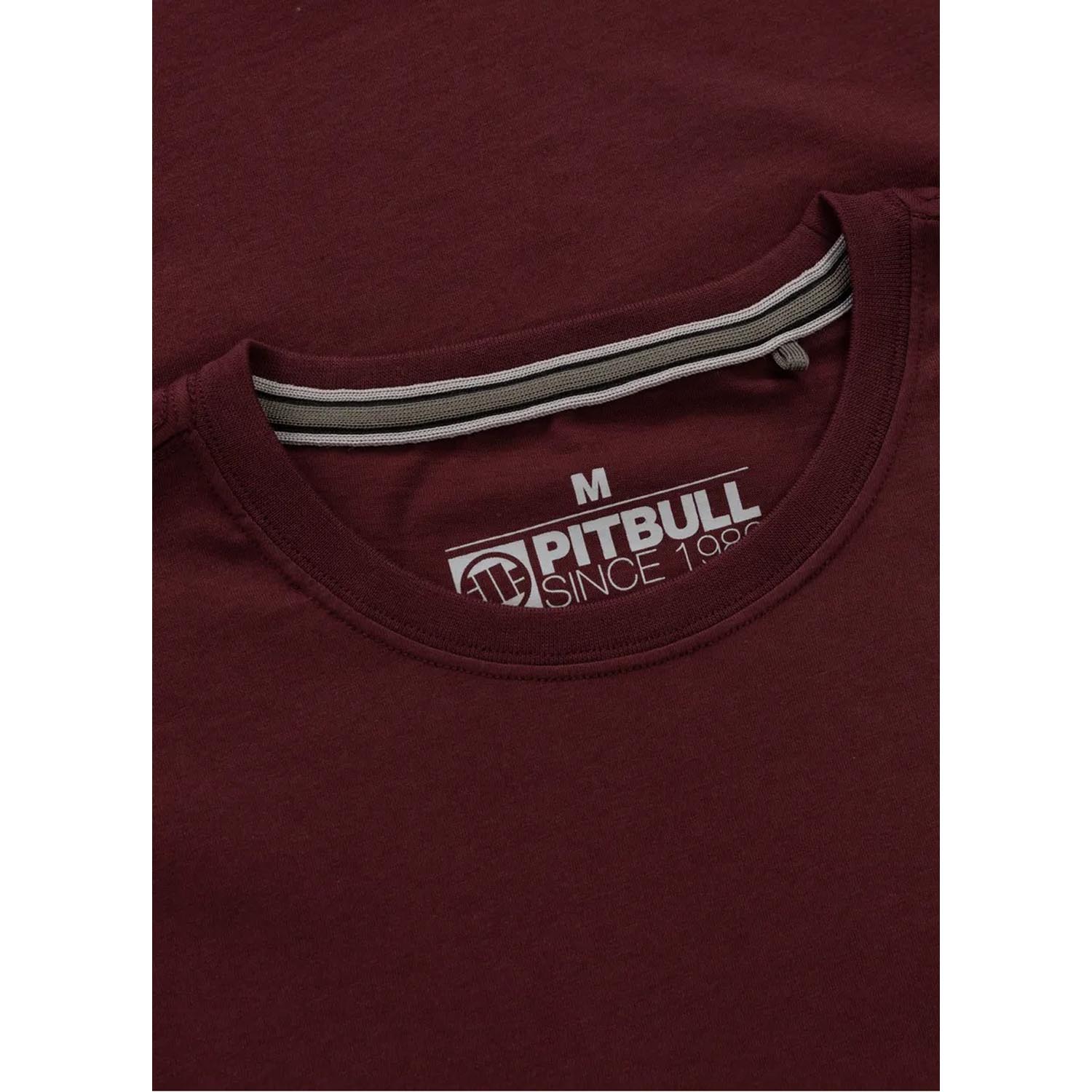 Pit Bull West Coast T-Shirt, Small Logo, dark red, XXXL