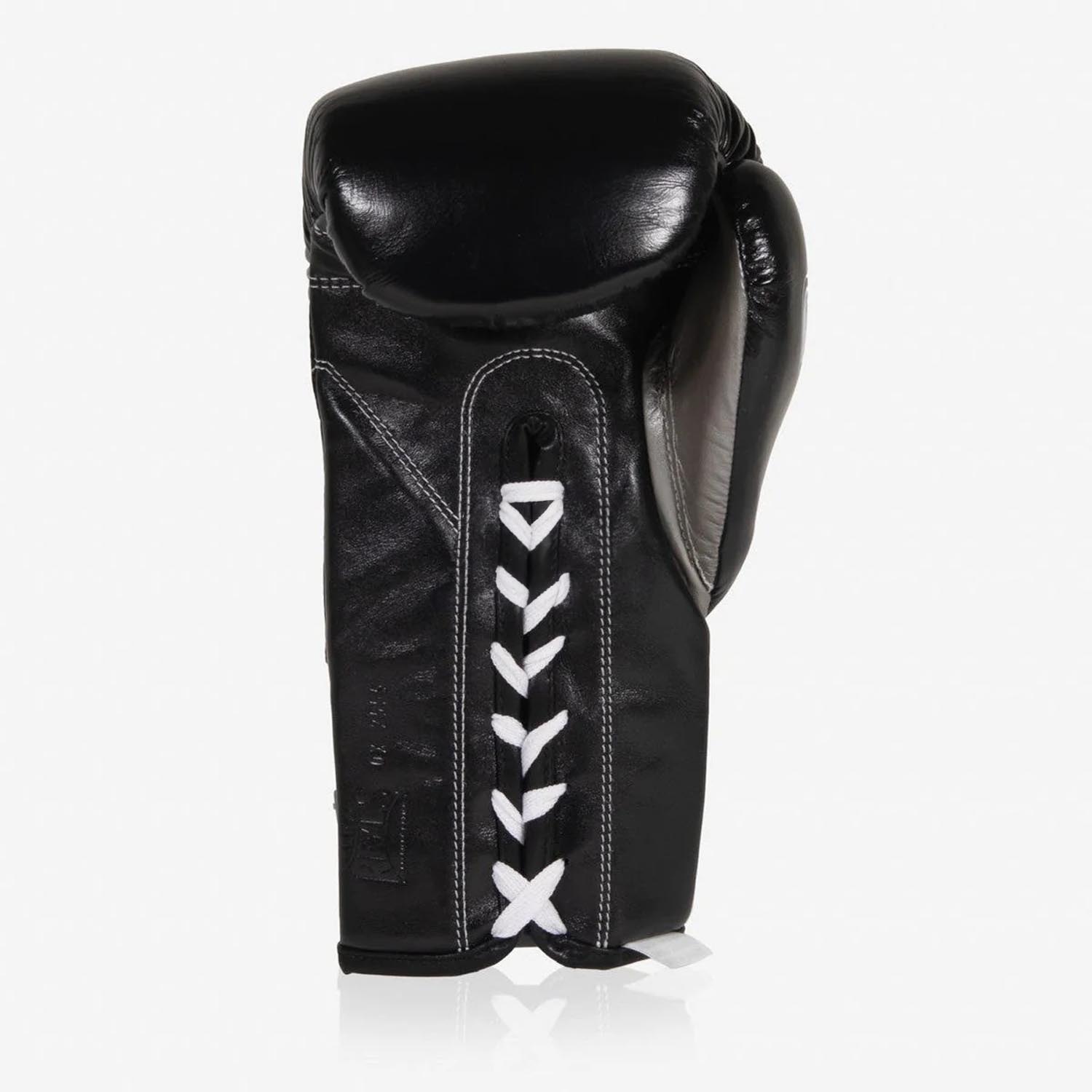 Cleto Reyes Boxhandschuhe, Safetec Contest, schwarz-silber, 10 Oz