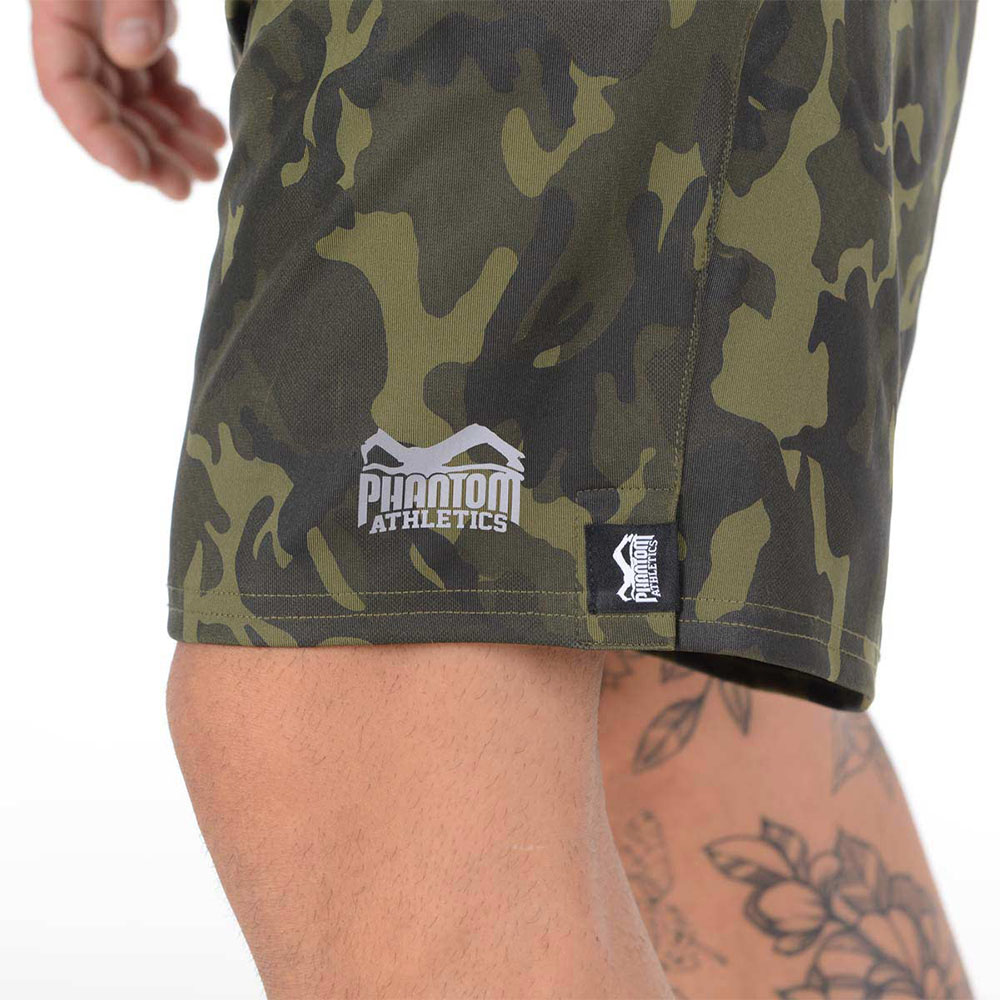 Phantom Athletics Fitness Shorts, Shadow, camo, S