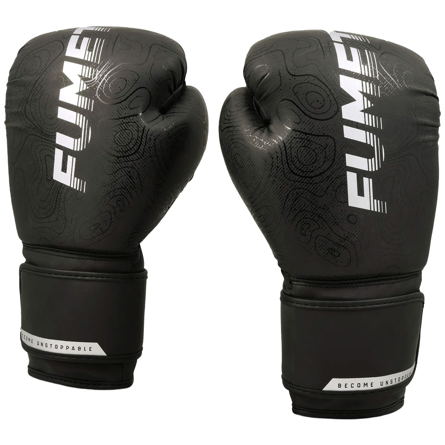 Fumetsu Boxhandschuhe, Arc, schwarz-silber, 16 Oz