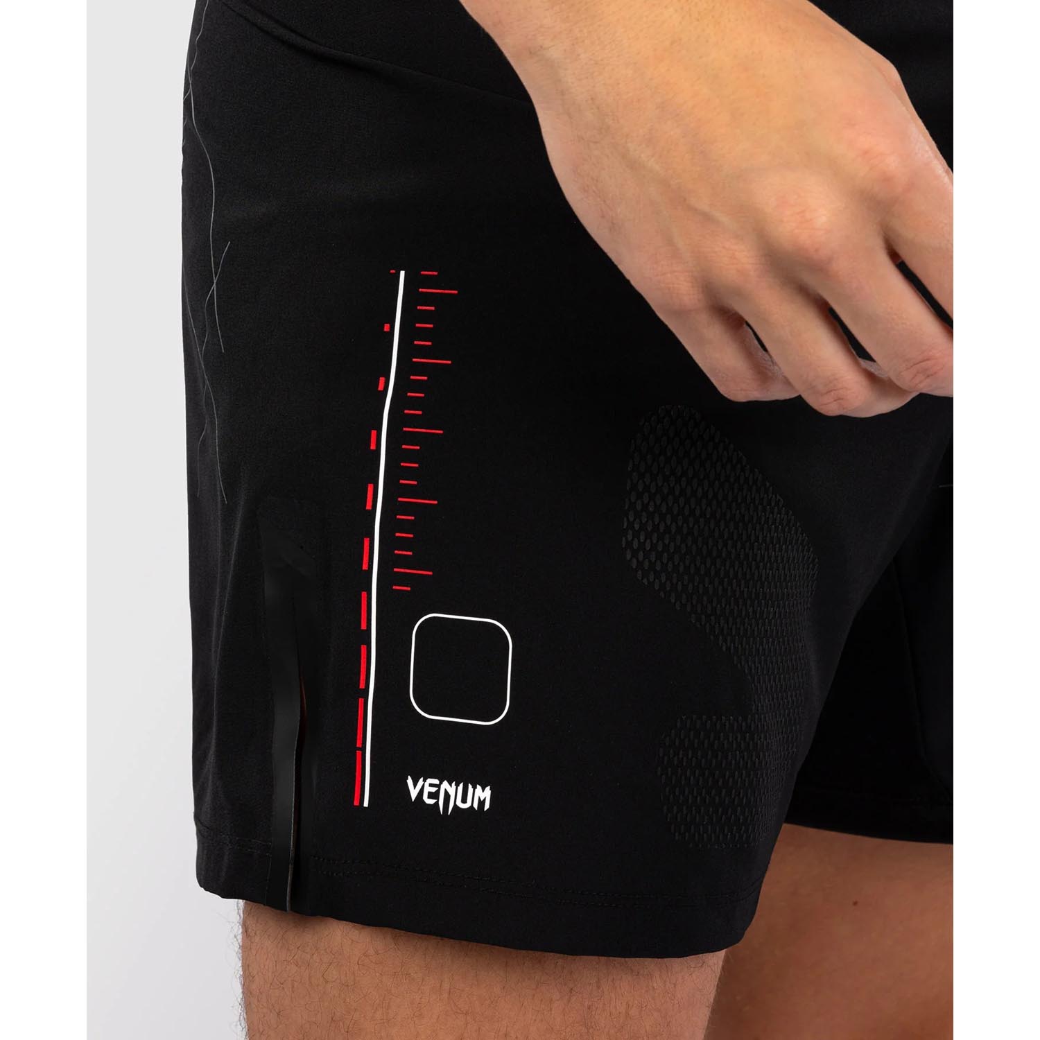 VENUM MMA Fight Shorts, Tactical XT, black-red, XXL